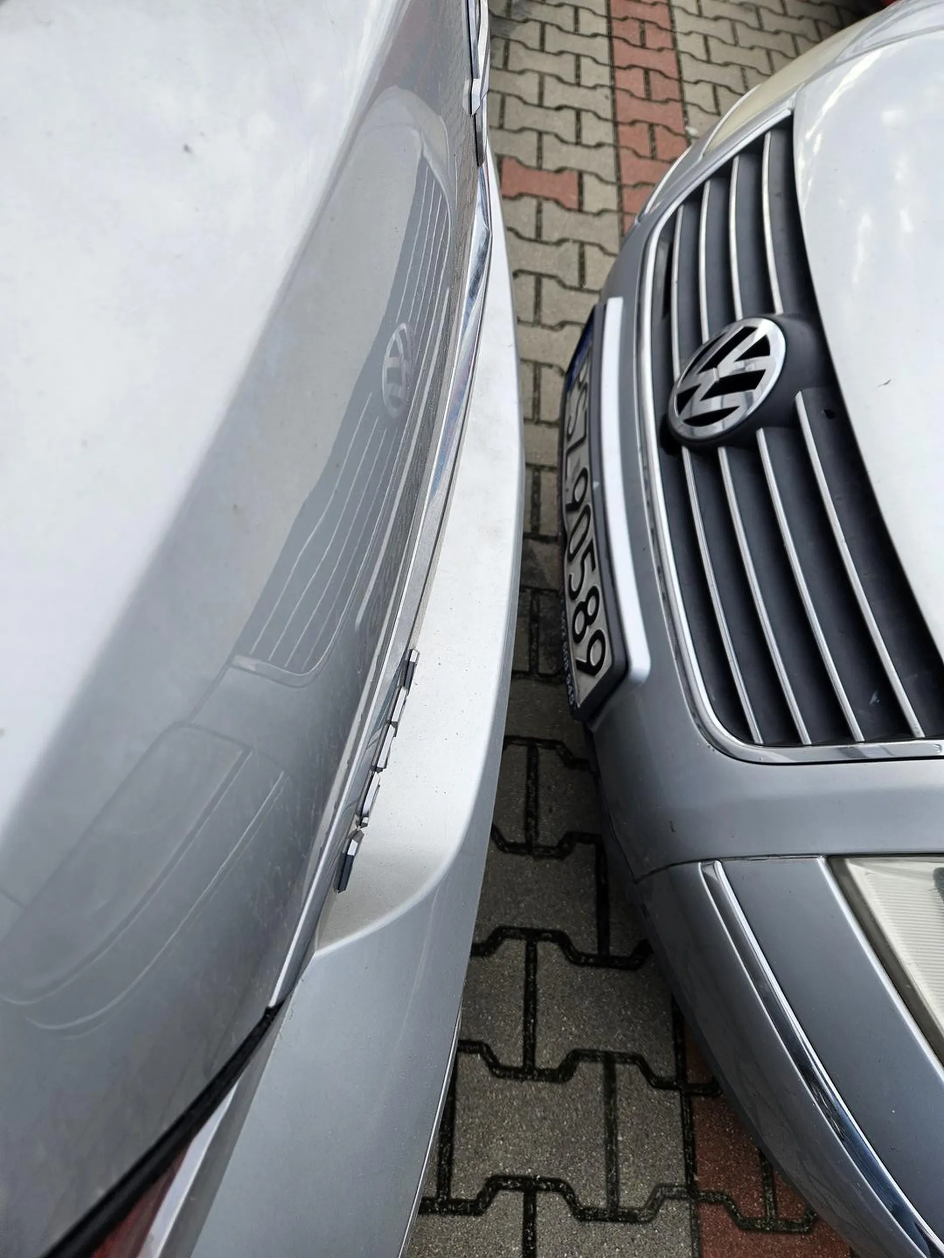 No ewidentnie mistrz parkowania.