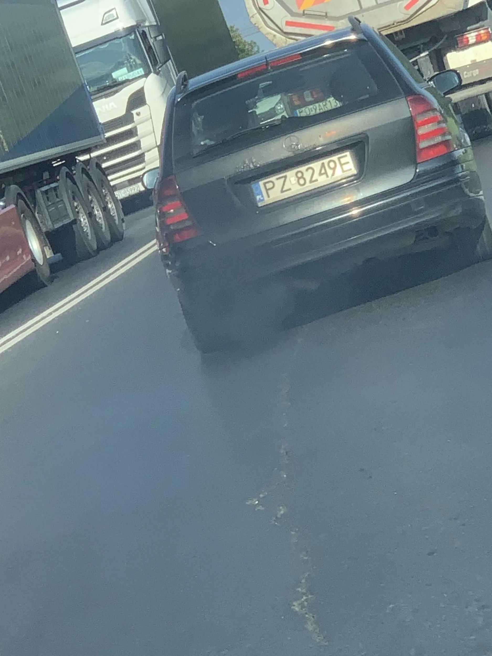 Chłopie ogarnij te spaliny bo się dusze jak za Tobą jade