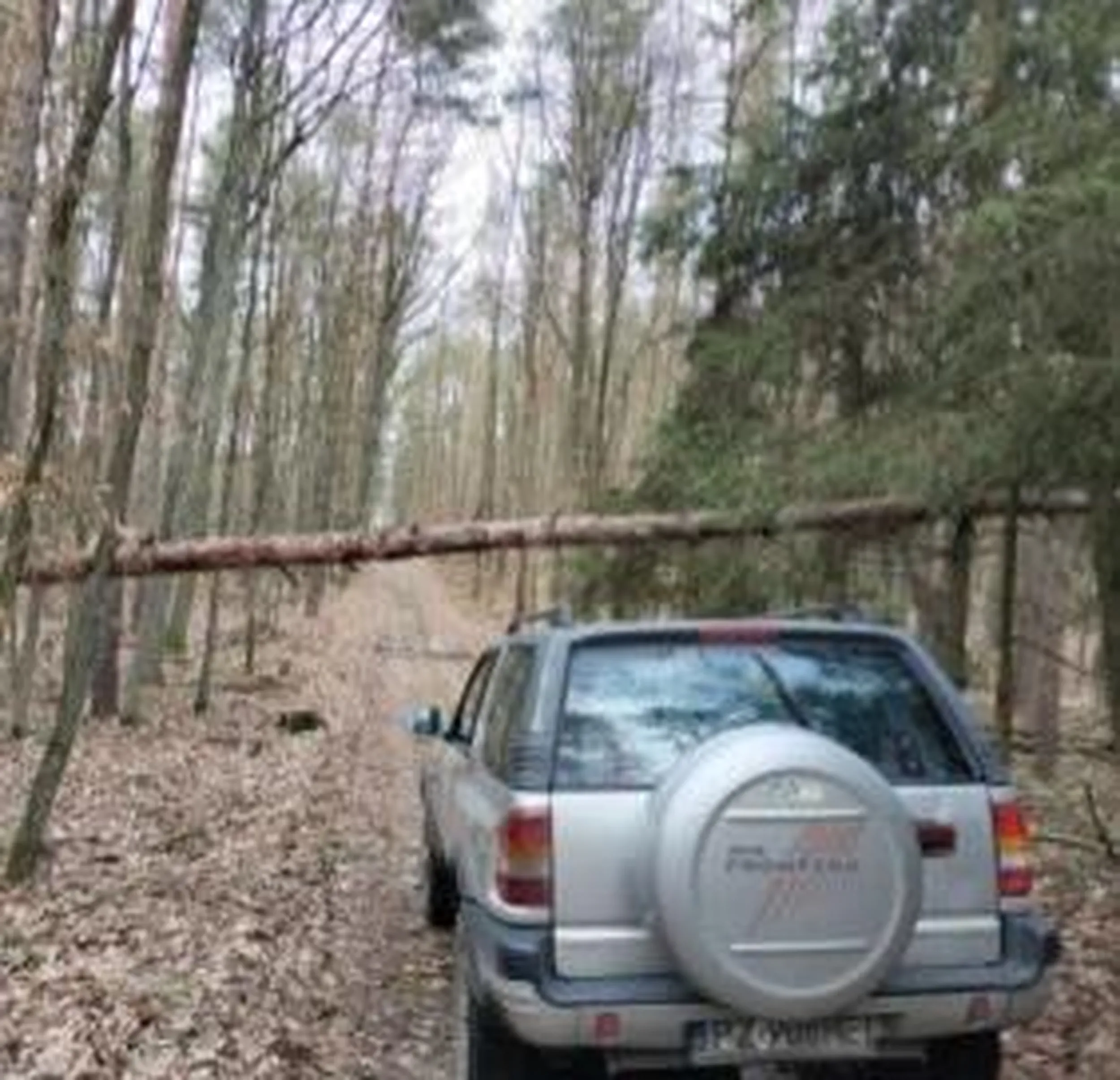 Niebezpieczny przejazd