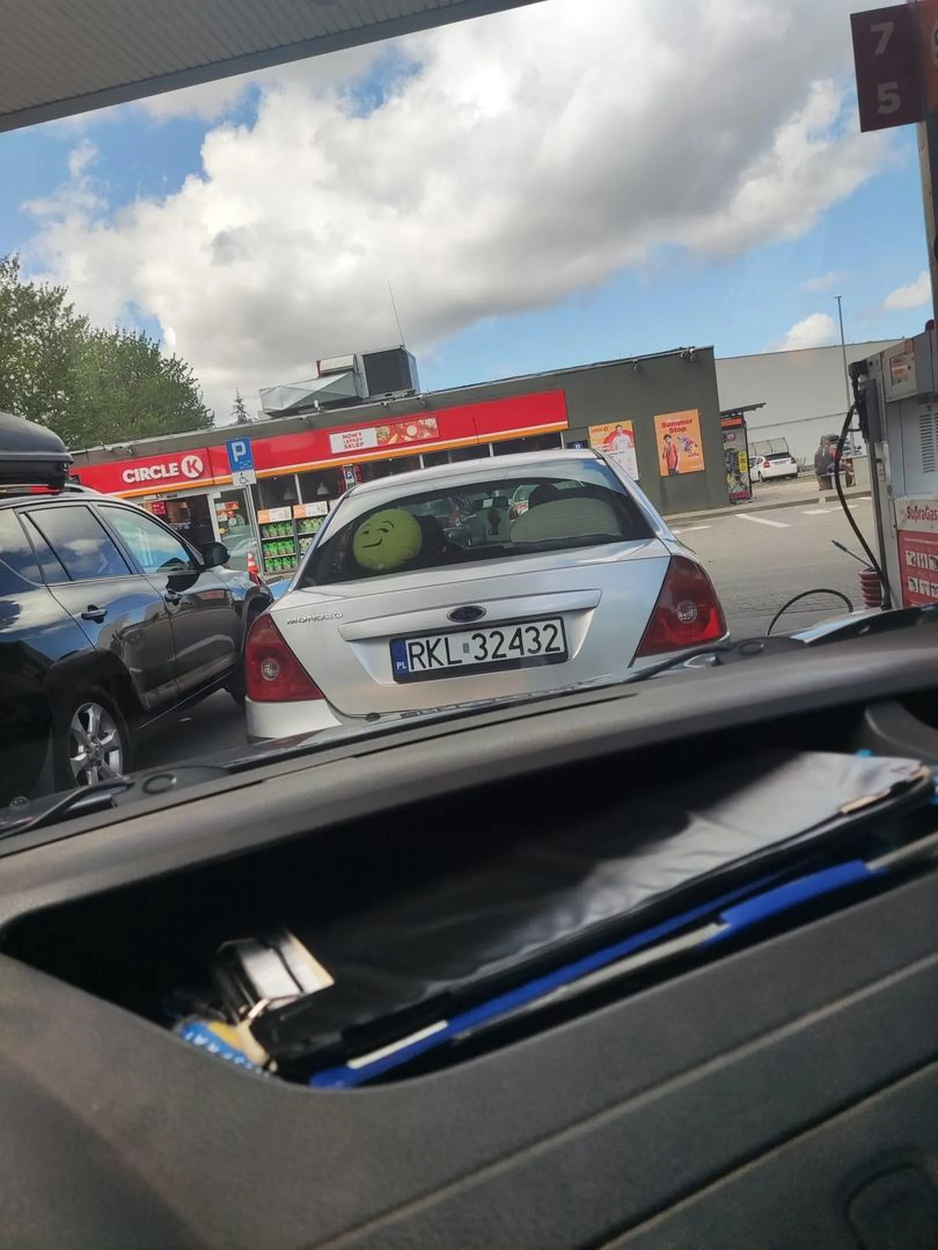 Bardzo nie miły kierowca