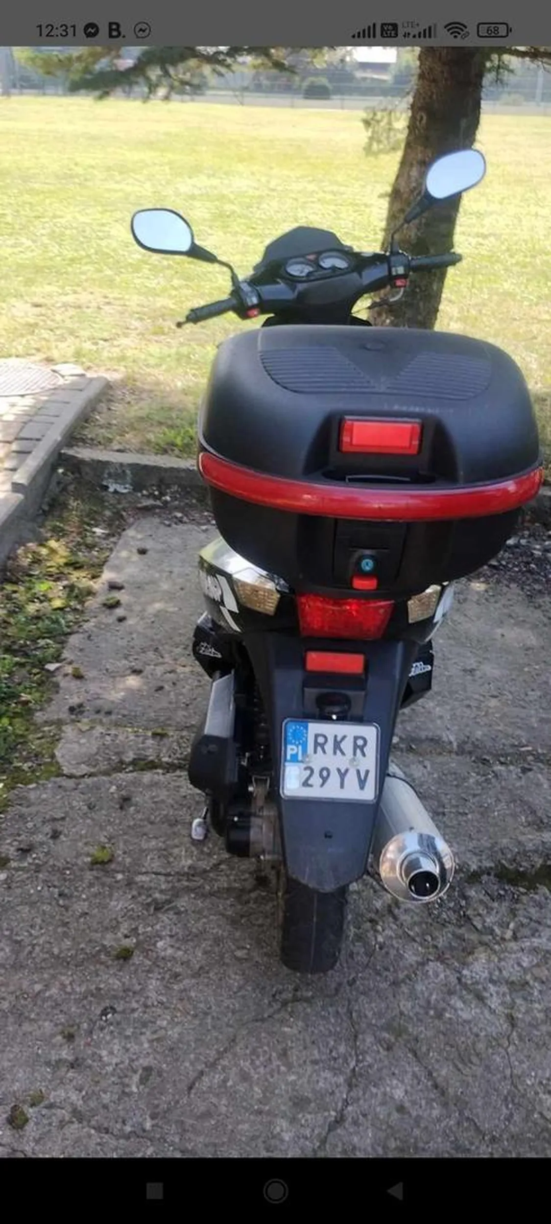 Nie polecam kierowcy tego skutera