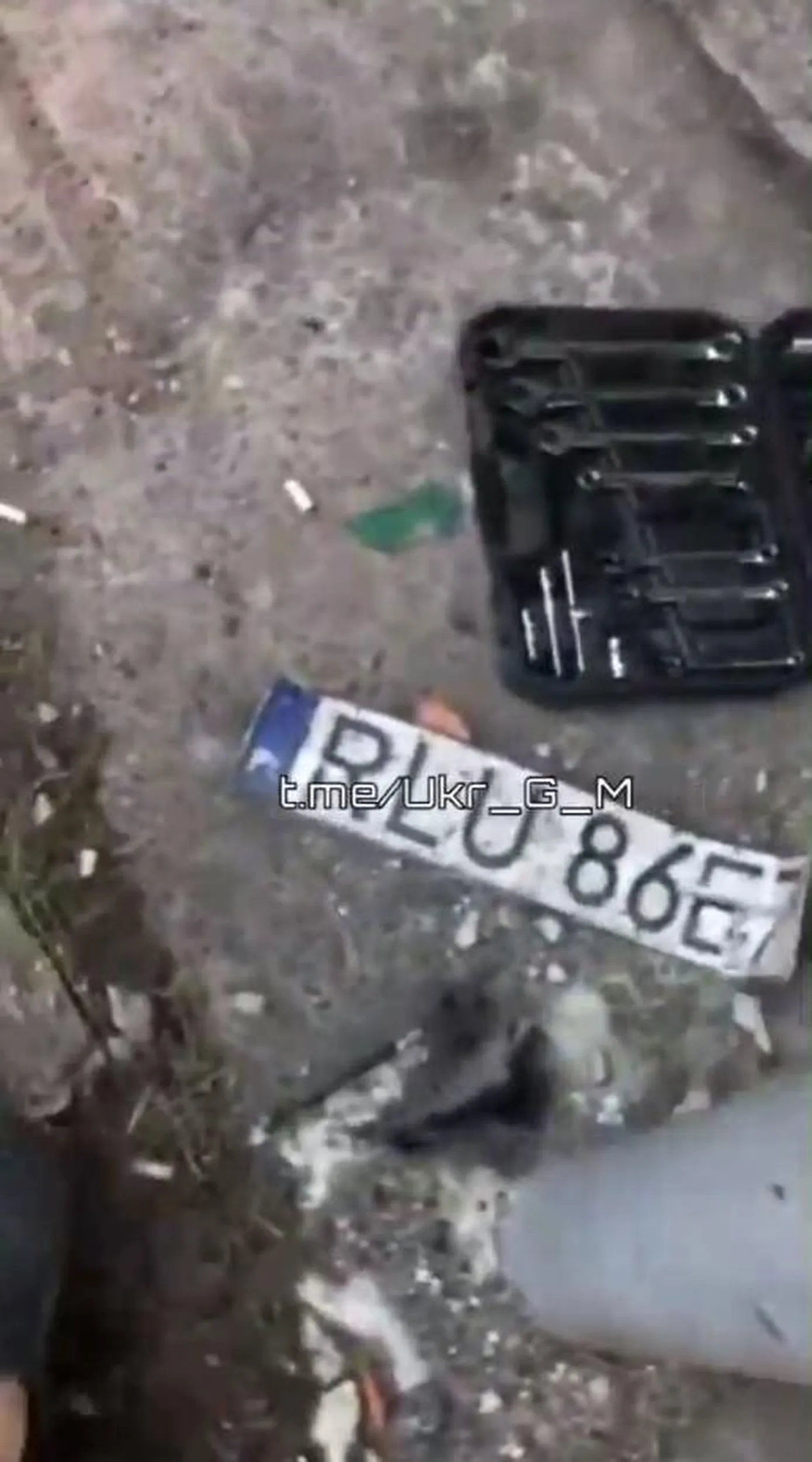 Auto oddane ukrom, którzy je rozbili na wojnie