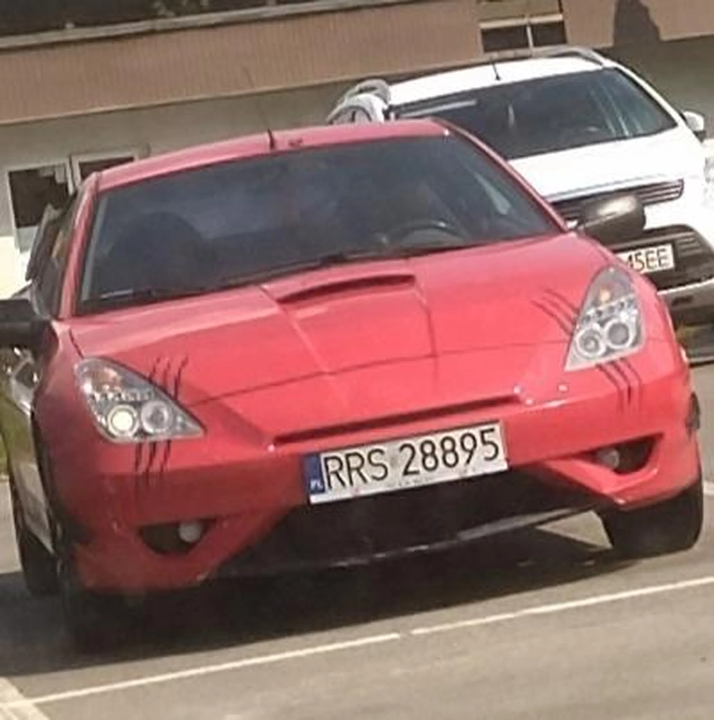 Fajna toyota celica.