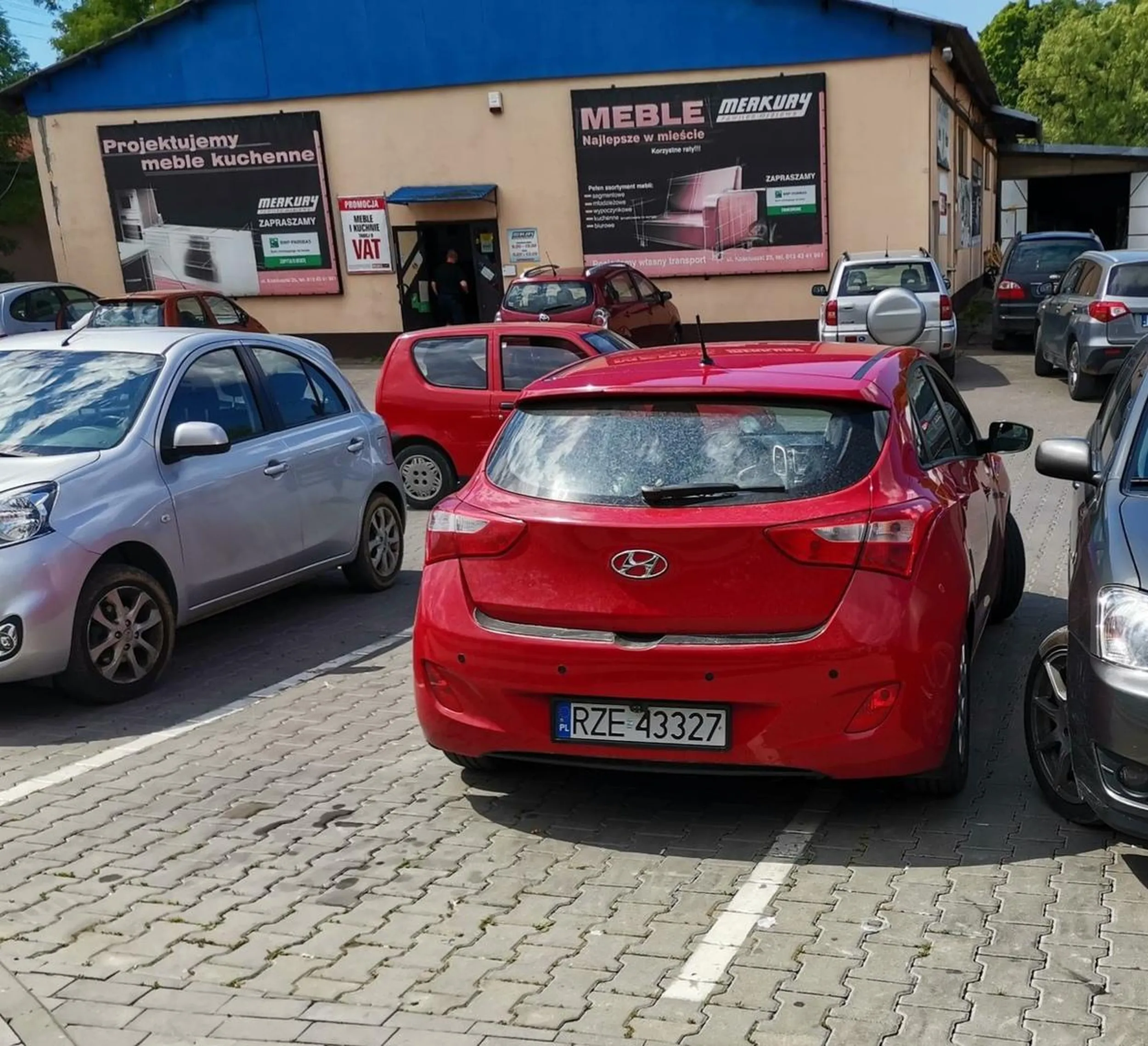 Lepiej zaparkować się nie dało