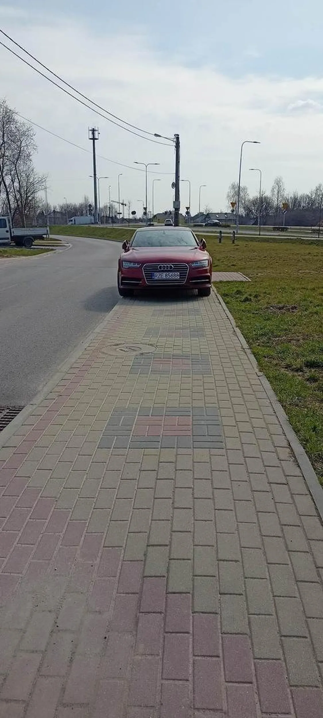 Parkowanie na chodniki