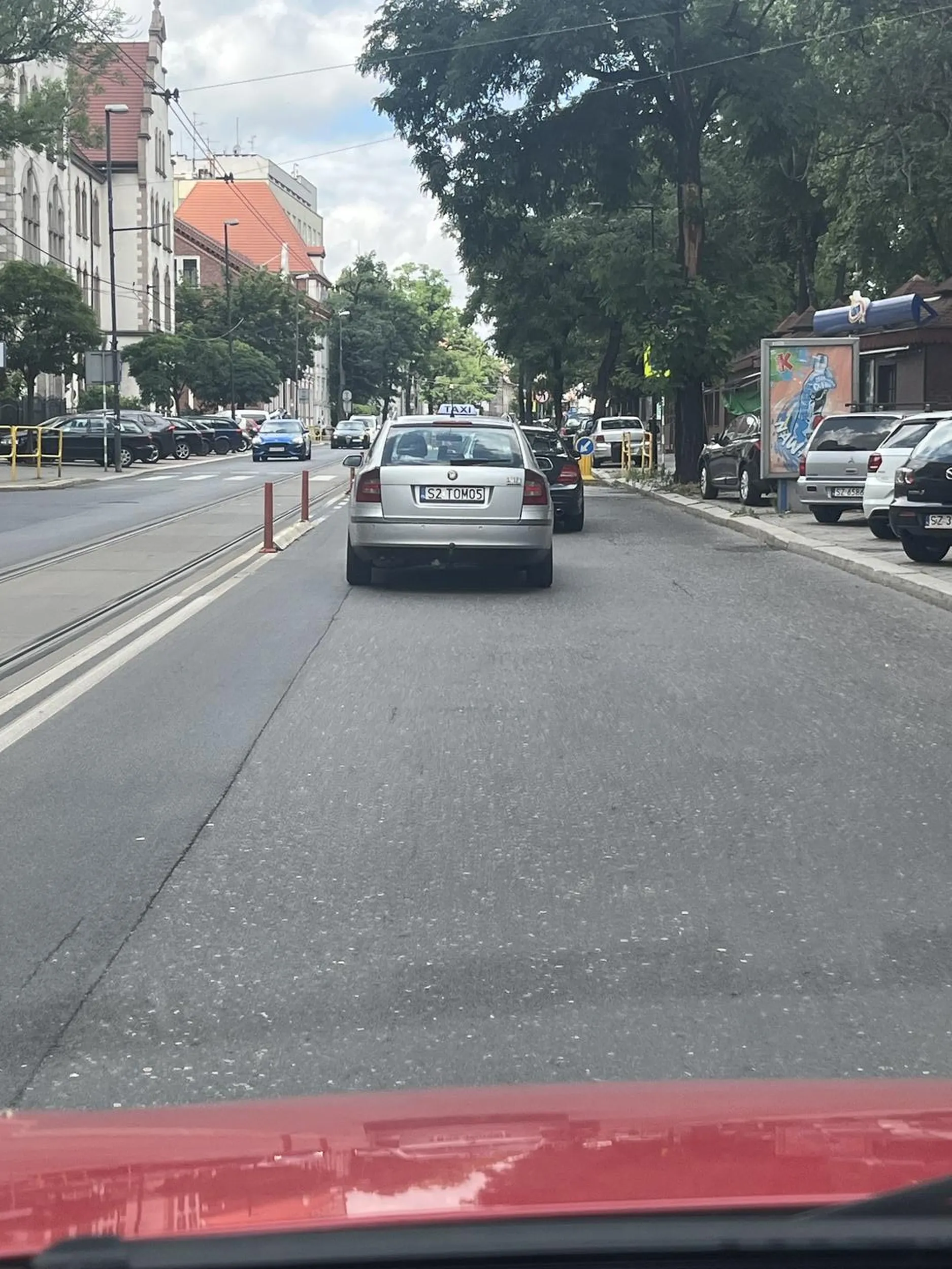 Uwaga na Kozaka!! Niebezpieczne manewry podczas jazdy po centrum miasta!