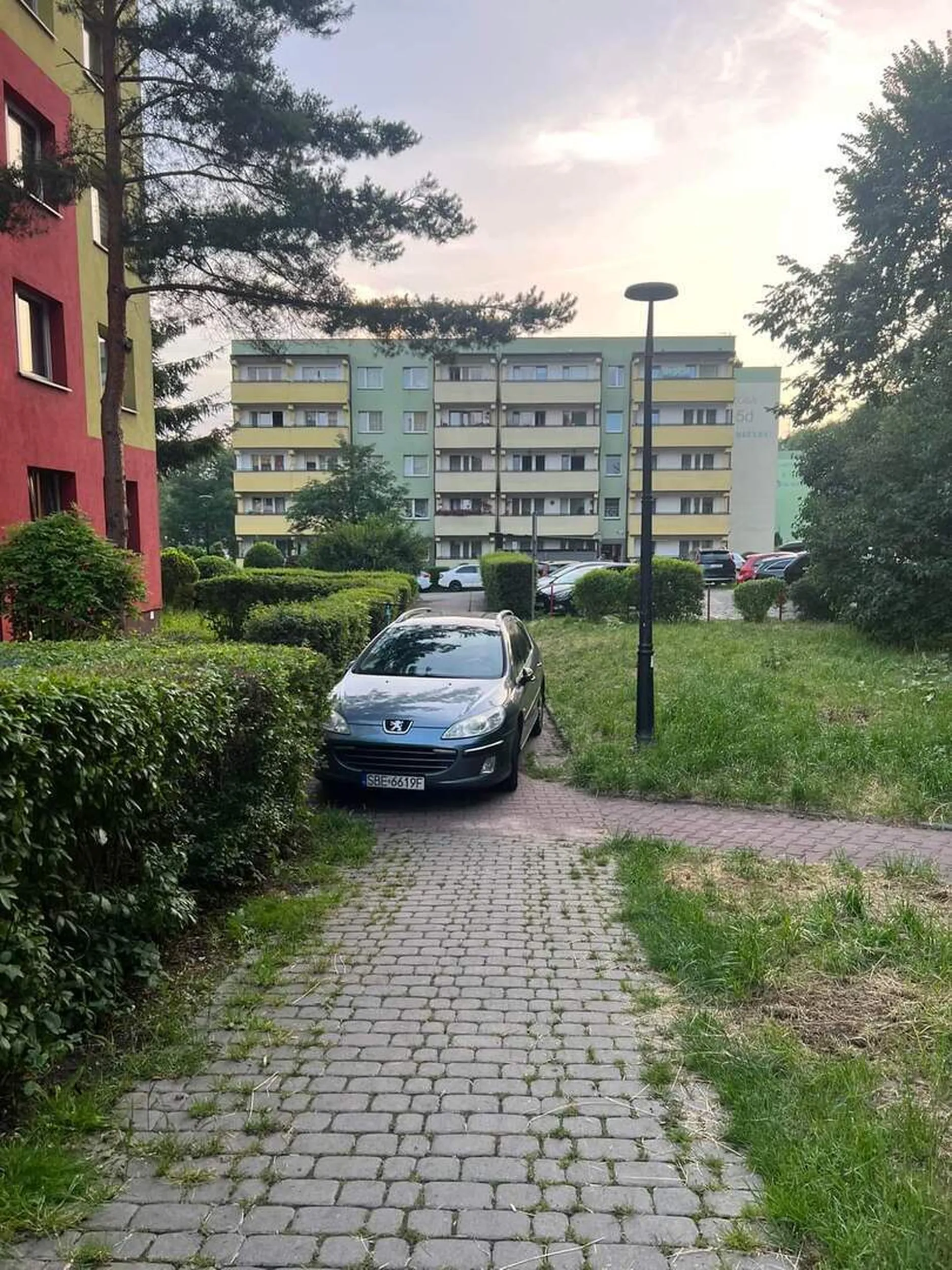 Mój jest ten kawałek chodnika!!!