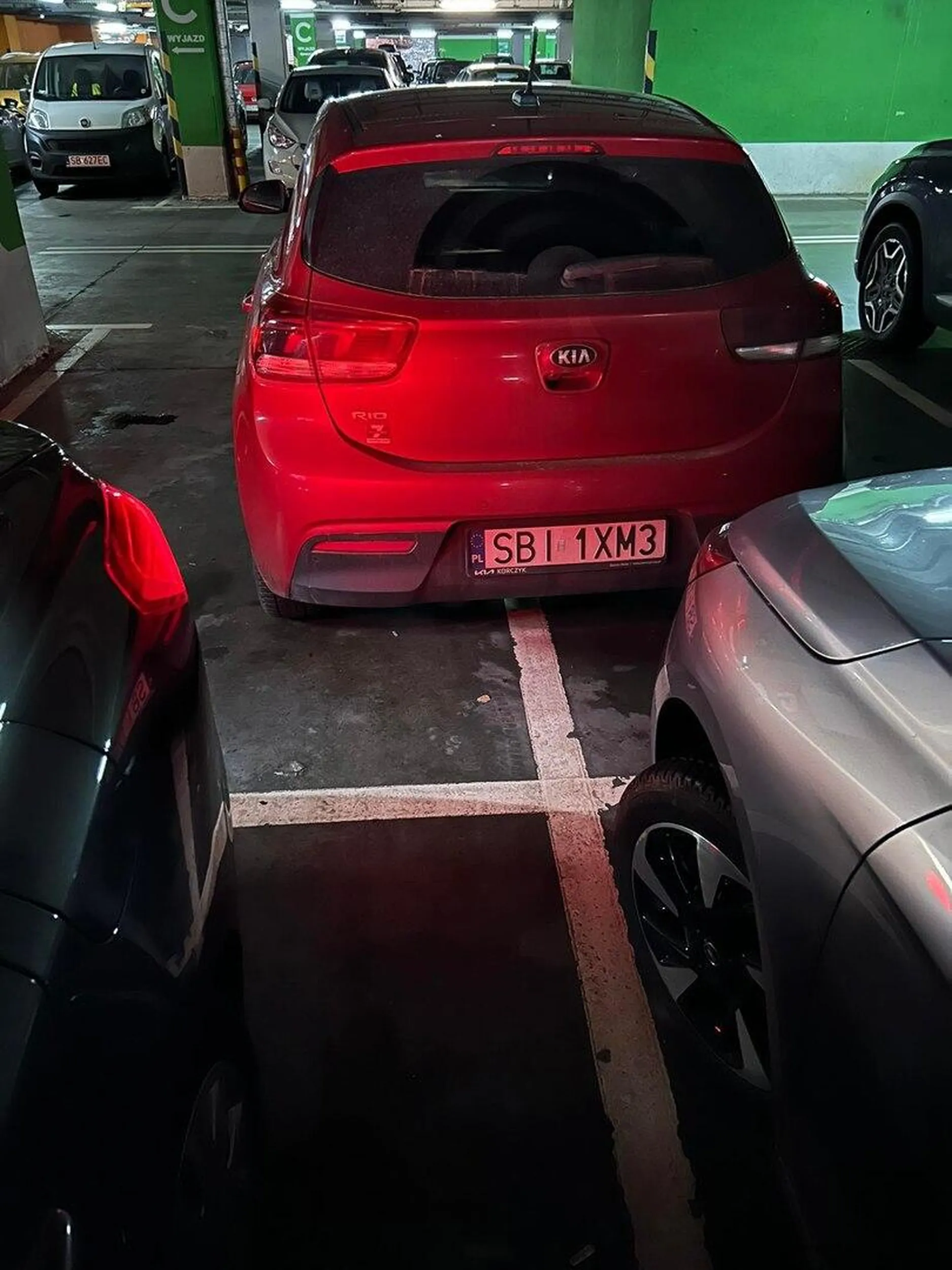 Idealne parkowanie :)