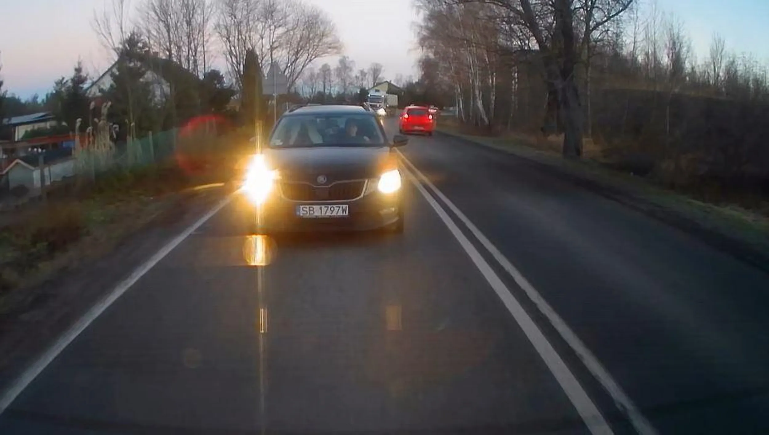 PRAWIE dobrze ustawione światło....