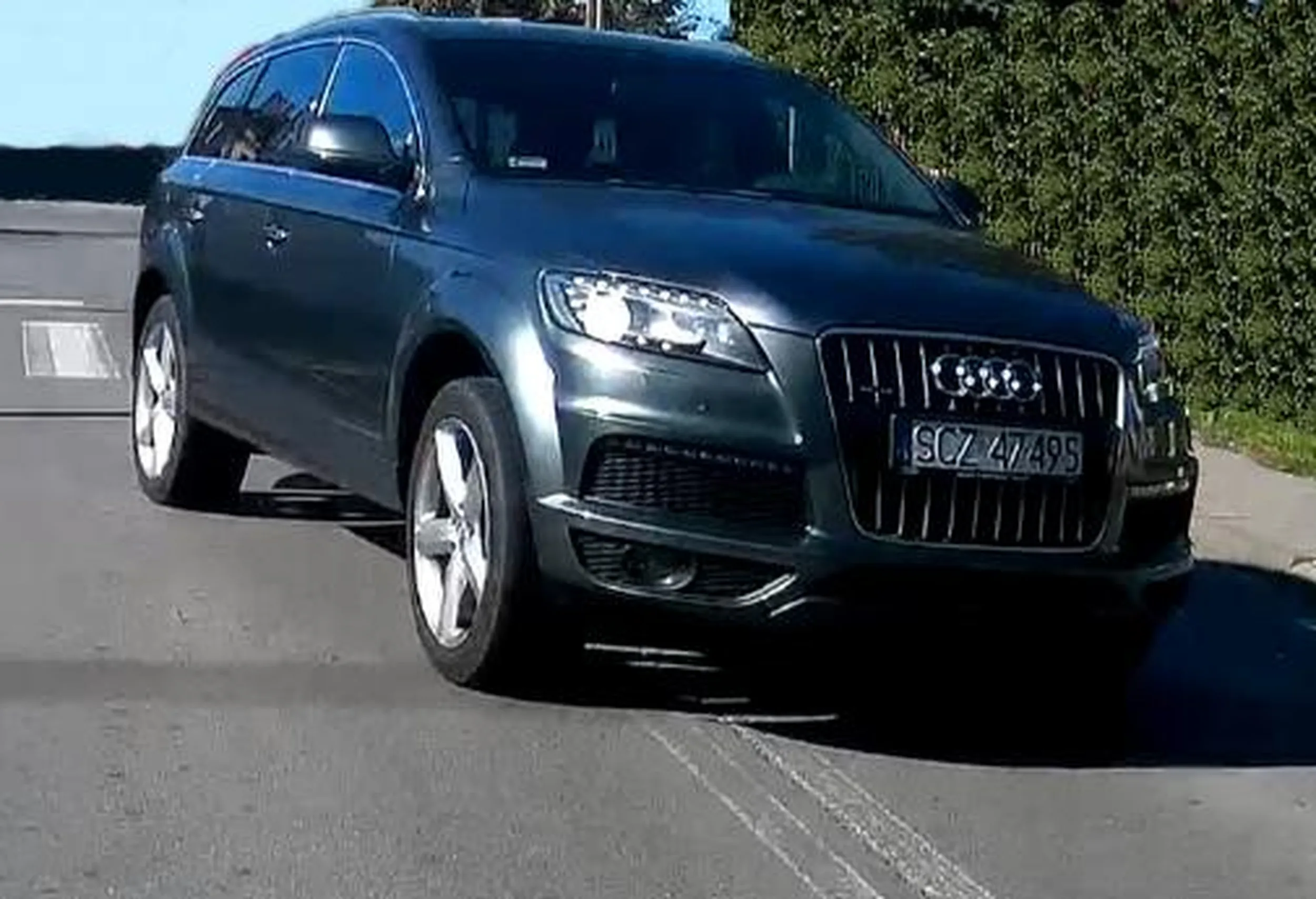 Nie zesraj się z tym wyprzedzaniem , rozpoczął już na przejściu dla pieszych i na linii podwójnej ciągłej.