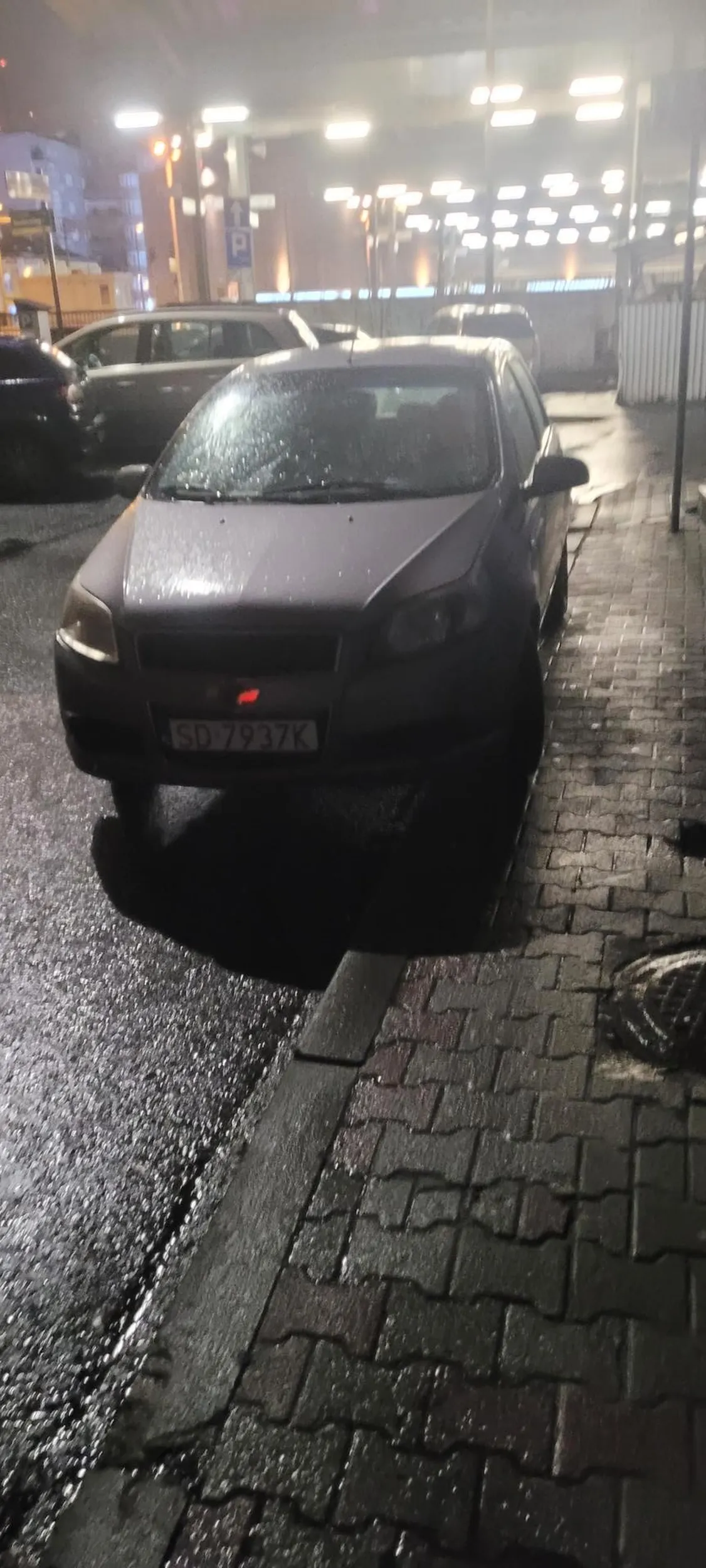 Parkowanie na posroju taxi