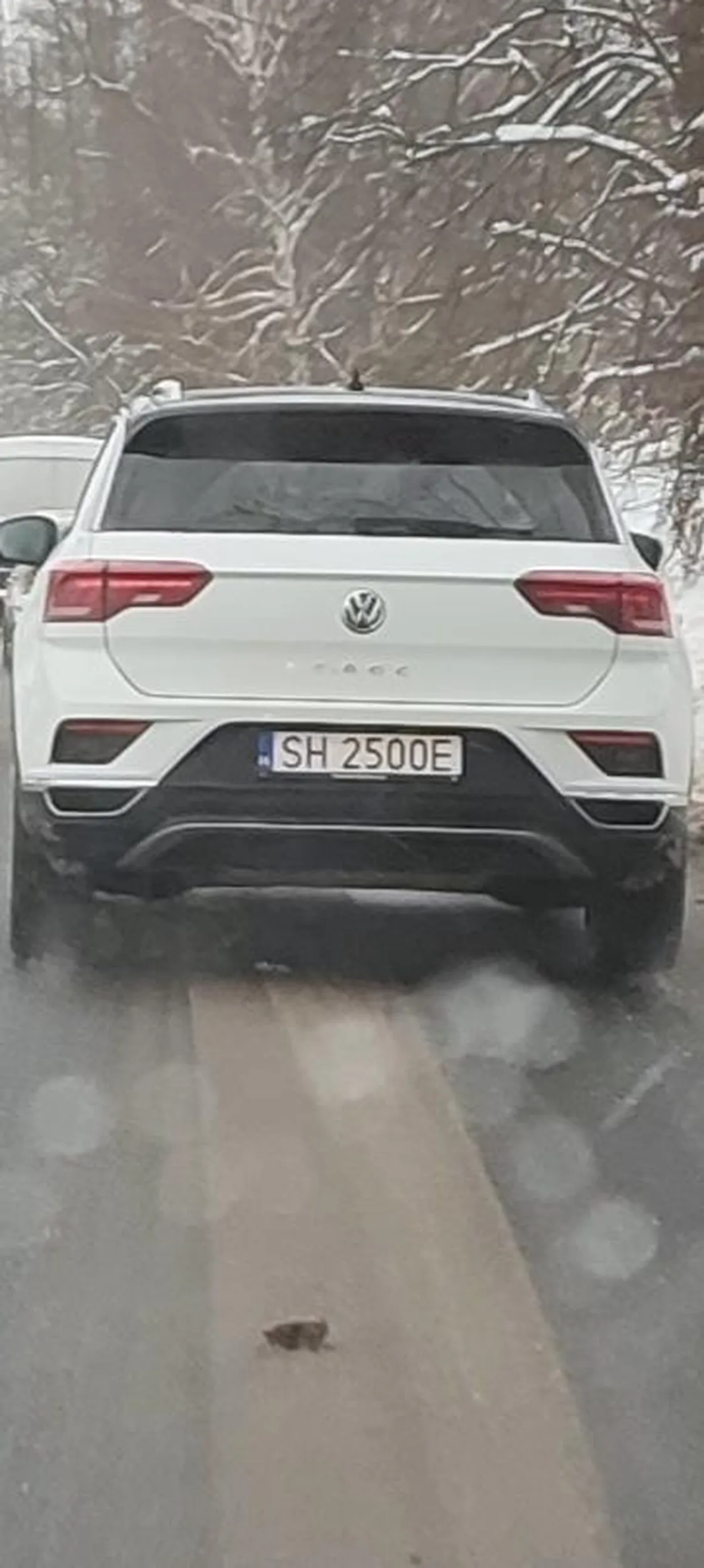 Nastepnym razem cymbale możesz miec mniej szcześcia jak tak wyjedziesz na rondzie przed samą maske