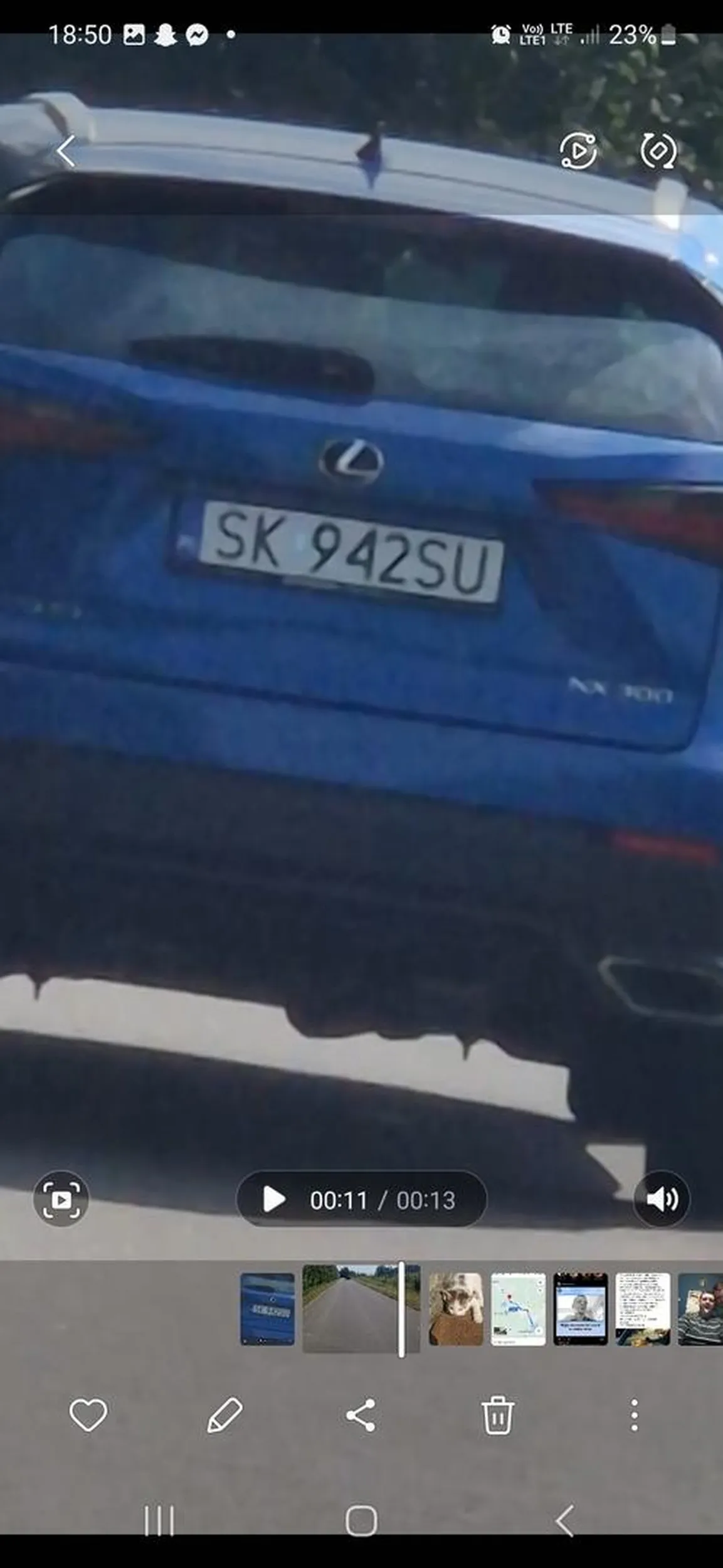 Człowieka tego powinna policja zawinąć nie dość że by mnie przejechal to chciałem tylko zwrócić uwagę na jego zachowanie a gość mnie nagrywał