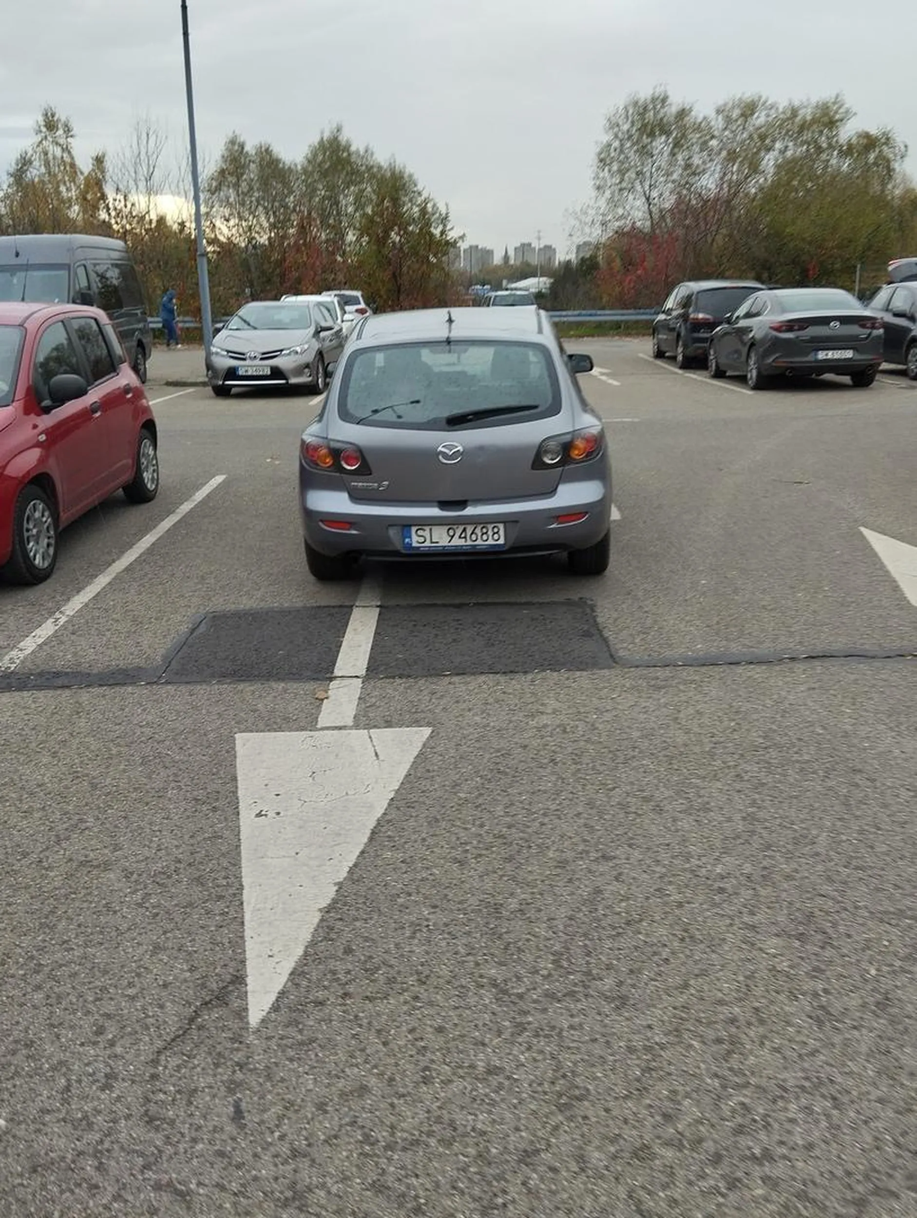 Kierowco naucz się parkować!!!