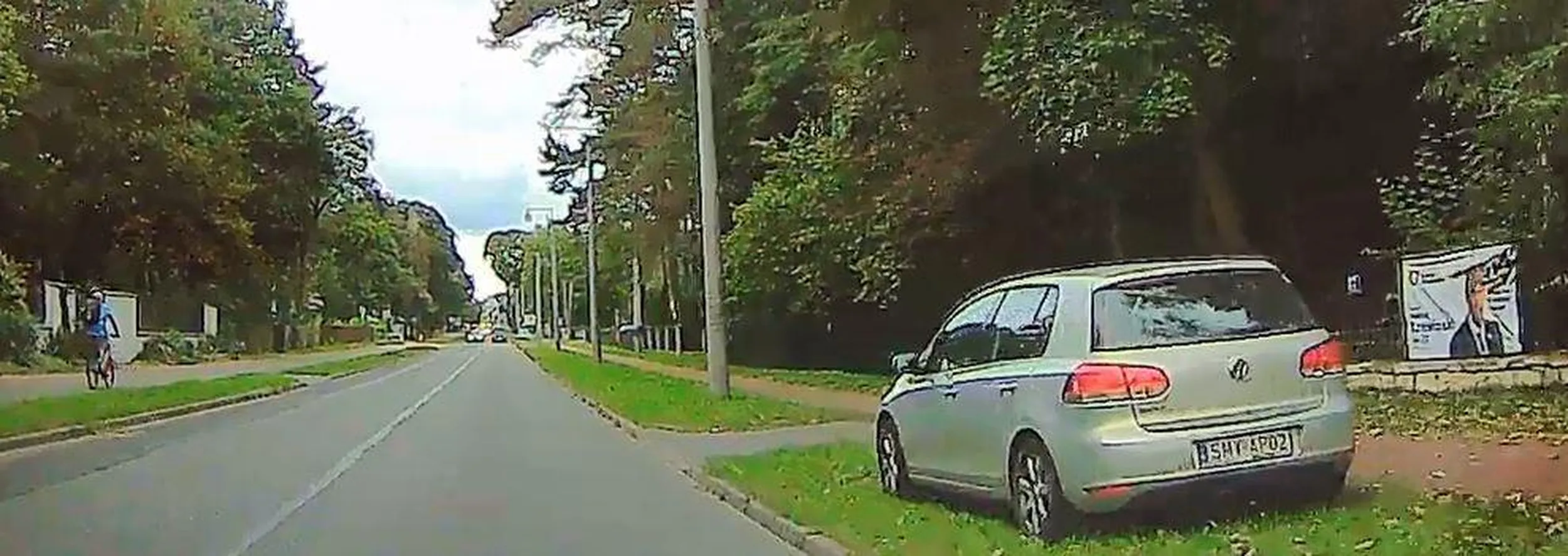 Pięknie zaparkowane w Olsztynie.