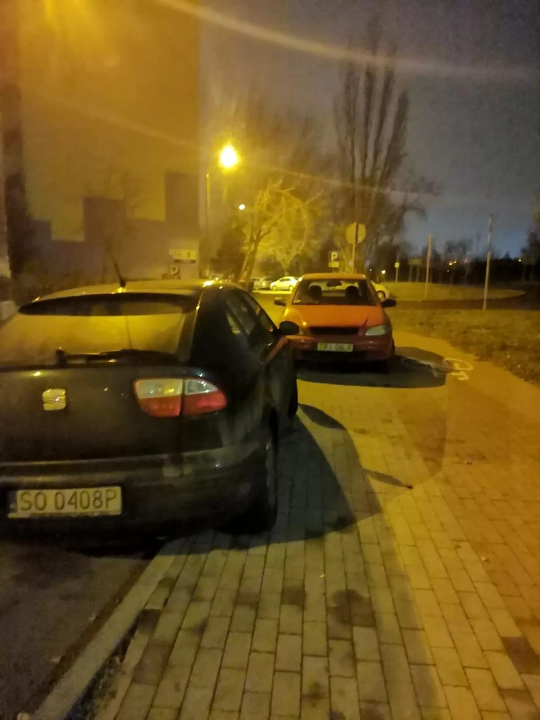 Nikomu przecież nie przeszkadzam, więc stanę sobie na drodze osiedlowej i kawałeczek na chodniczku ;) 17.12.2020