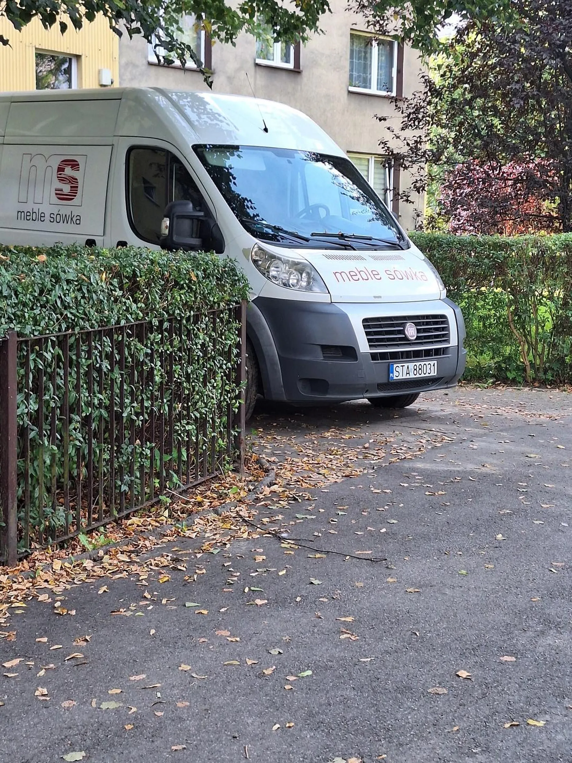 Nie ma wejść do bloku