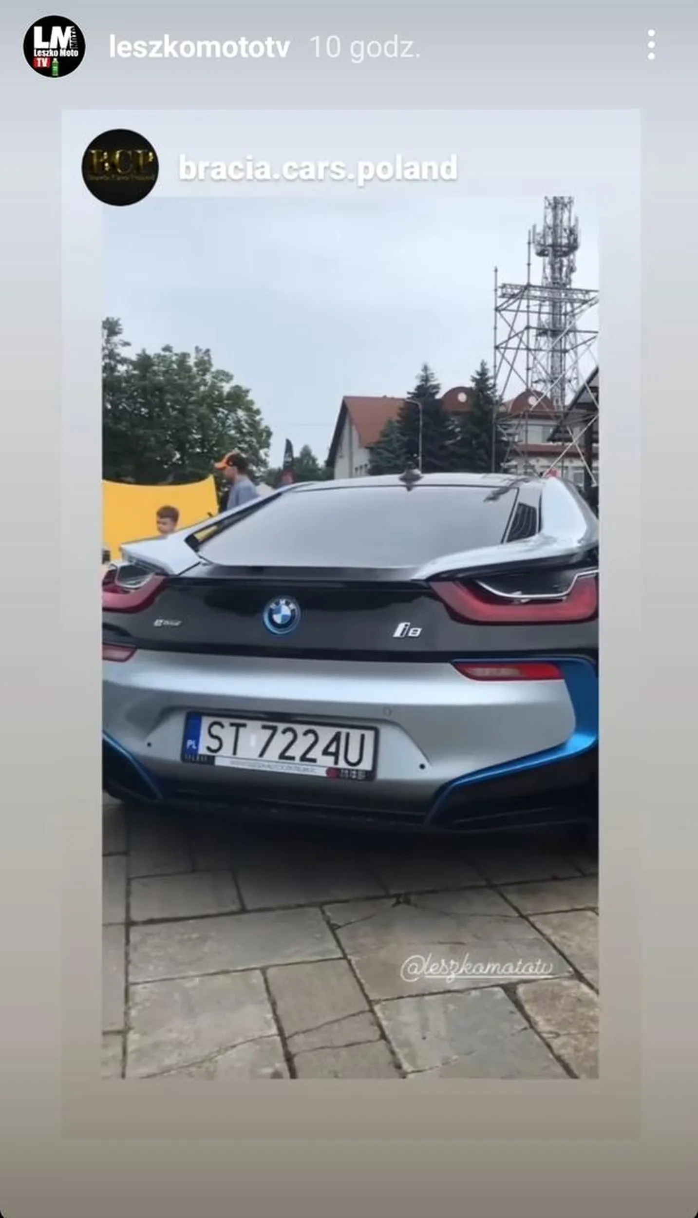 LeszkomotoTV i jego BMW i8 :)