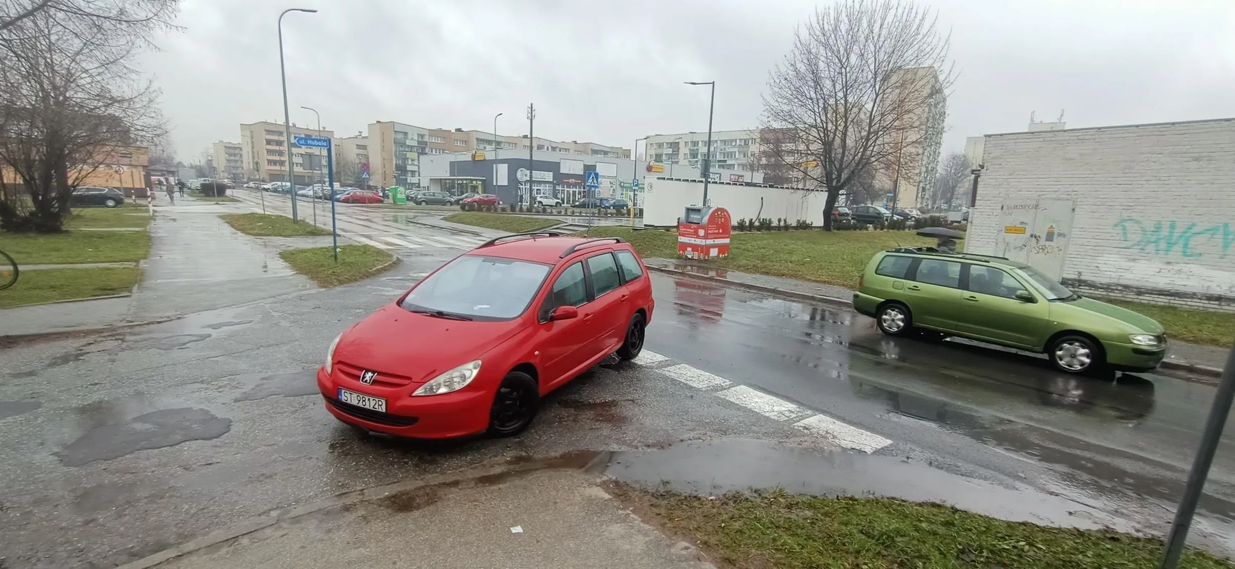 Idealne miejsce na parkowanie.