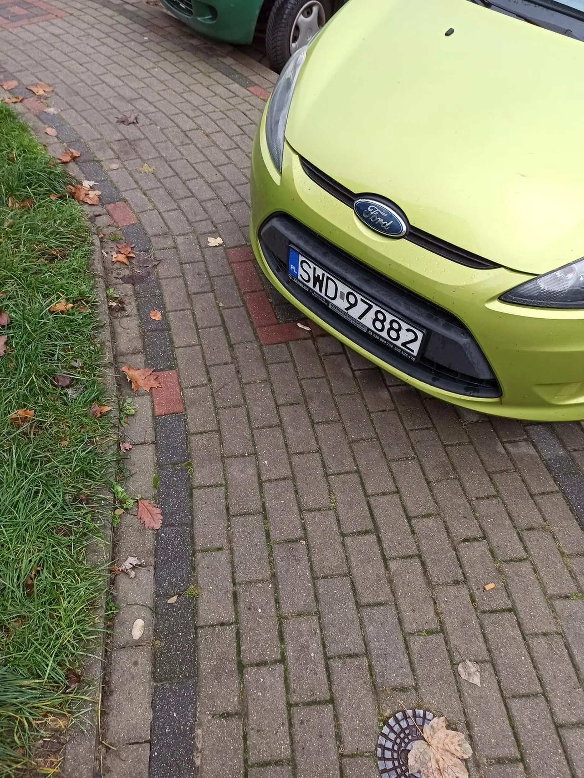 Warto nauczyć się prawidłowo parkować. W okolicy było sporo miejsc.