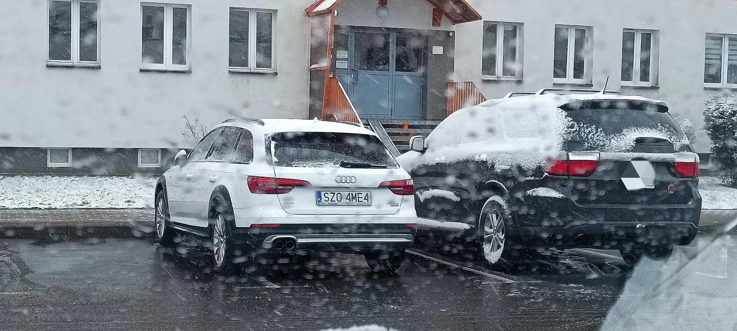 Wjechać byle by wjechać, a co pan z Audi ma się przejmować