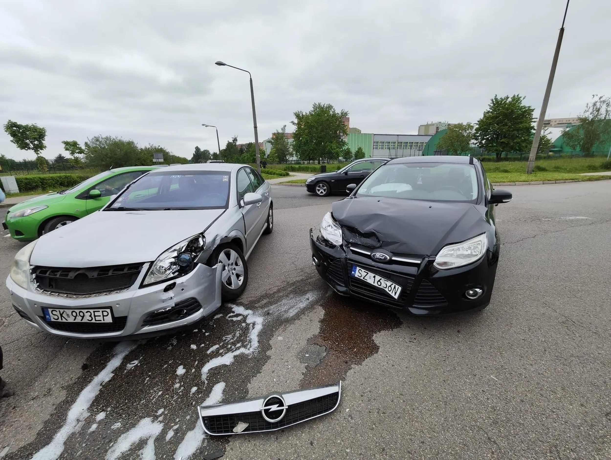 Pani myślała, że ma pierwszeństwo. Sprawca zdarzenia z foto.