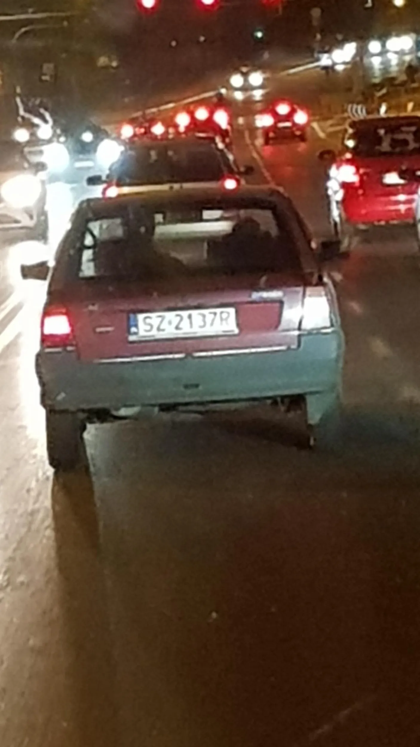 Dziękuję za jazdę przed moim autobusem, mam się teraz czym fleksowac przed znajomymi XD