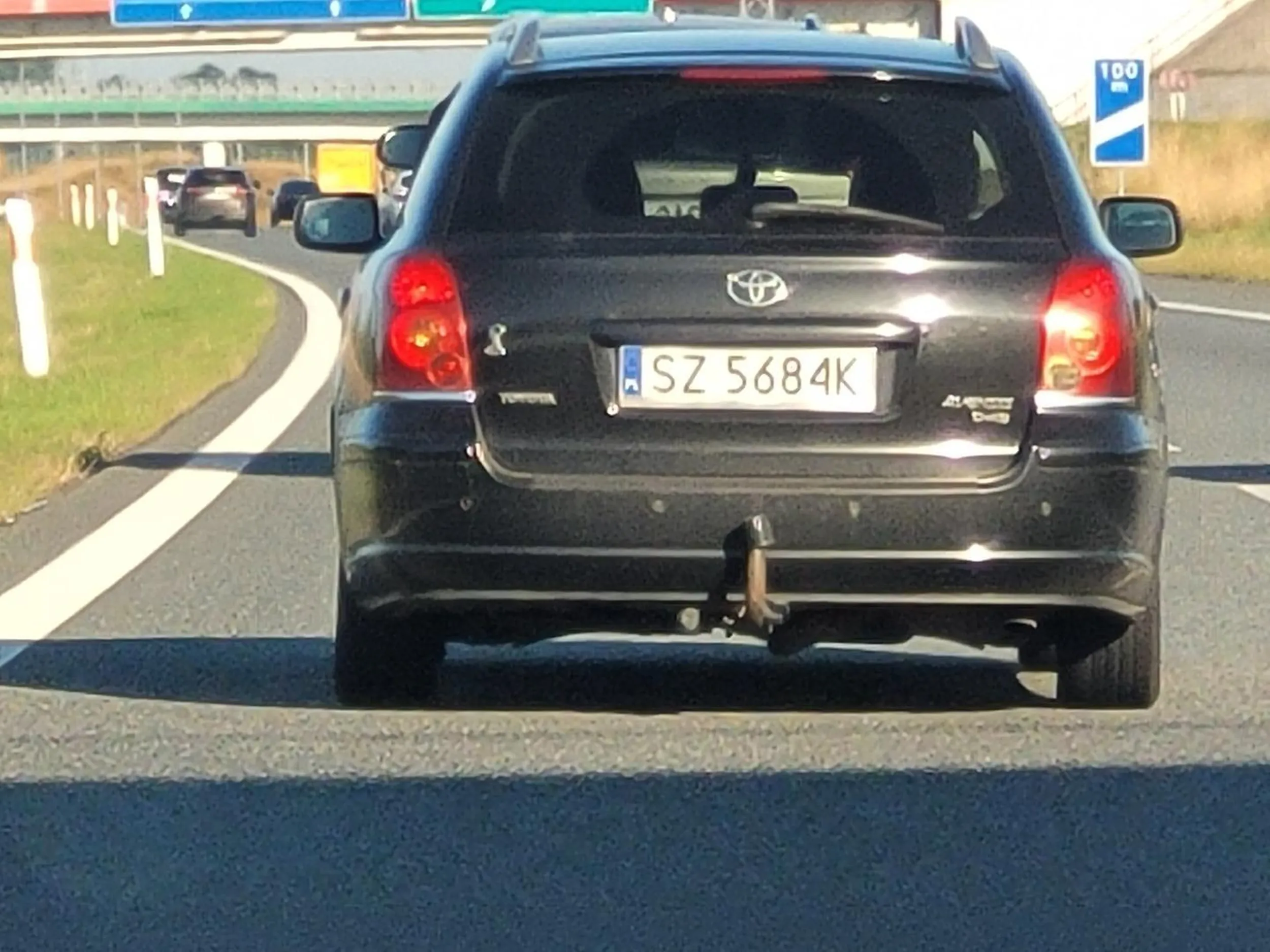 Niebezpiecznie się zachowywał na autostradzie A1. Slalom między samochodami przy dużej prędkości