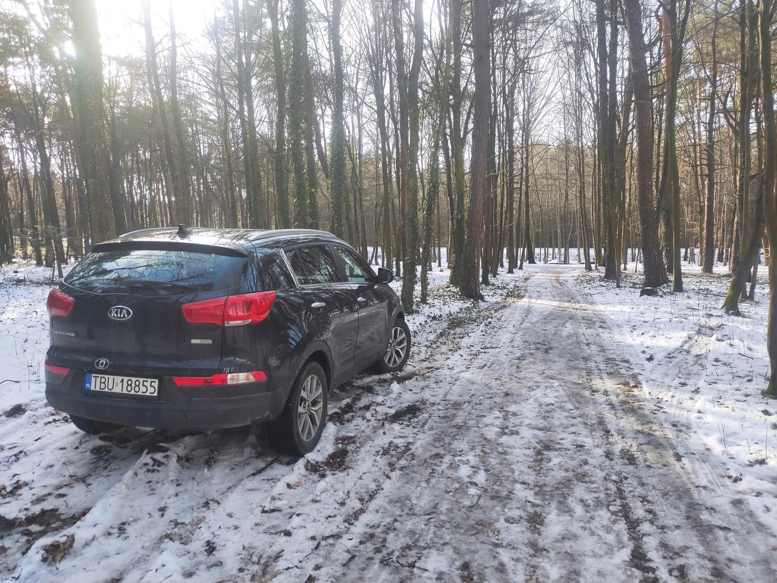 Na najbliższym parkingu nie było miejsca, a mały spacerek z innego najwyraźniej okazał się być ujmą na honorze dla bohatera powyższego zdjęcia, więc postanowił wjechać na leśną alejkę i rozjechać trochę zieleni... Wiocha nie tylko na tablicy, ale przede wszystkim w ciasnej główce.