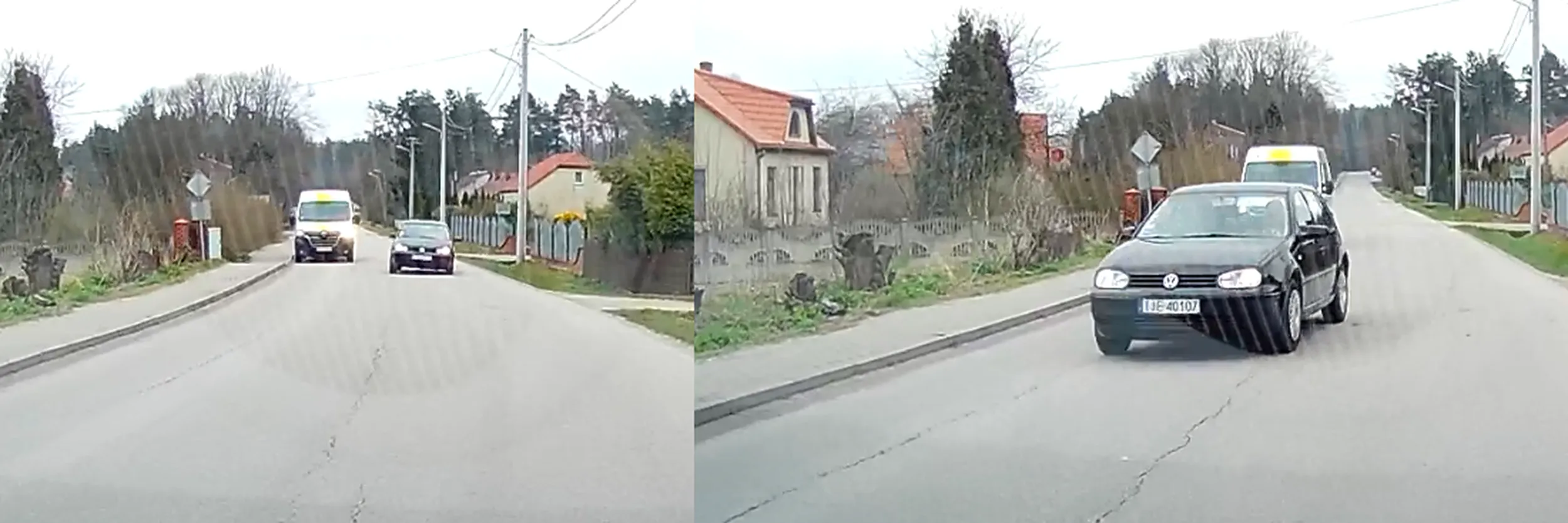 jebnij się w cagan zanim kolejny raz postanowisz wyprzedzać na zakręcie