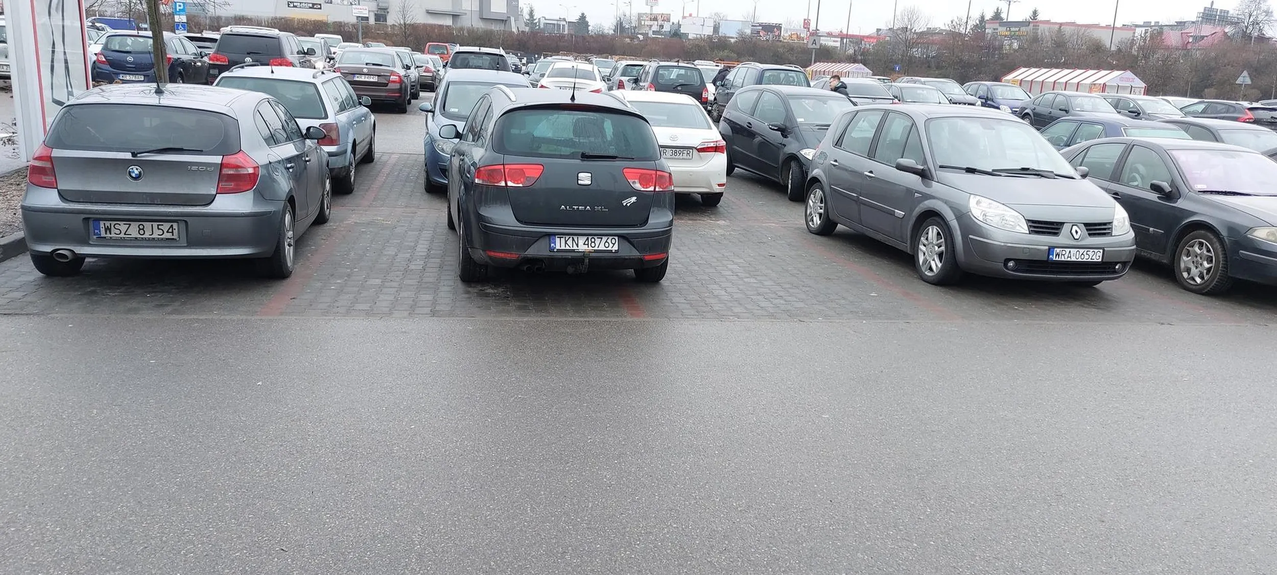 Parkowanie coś nie pykło.