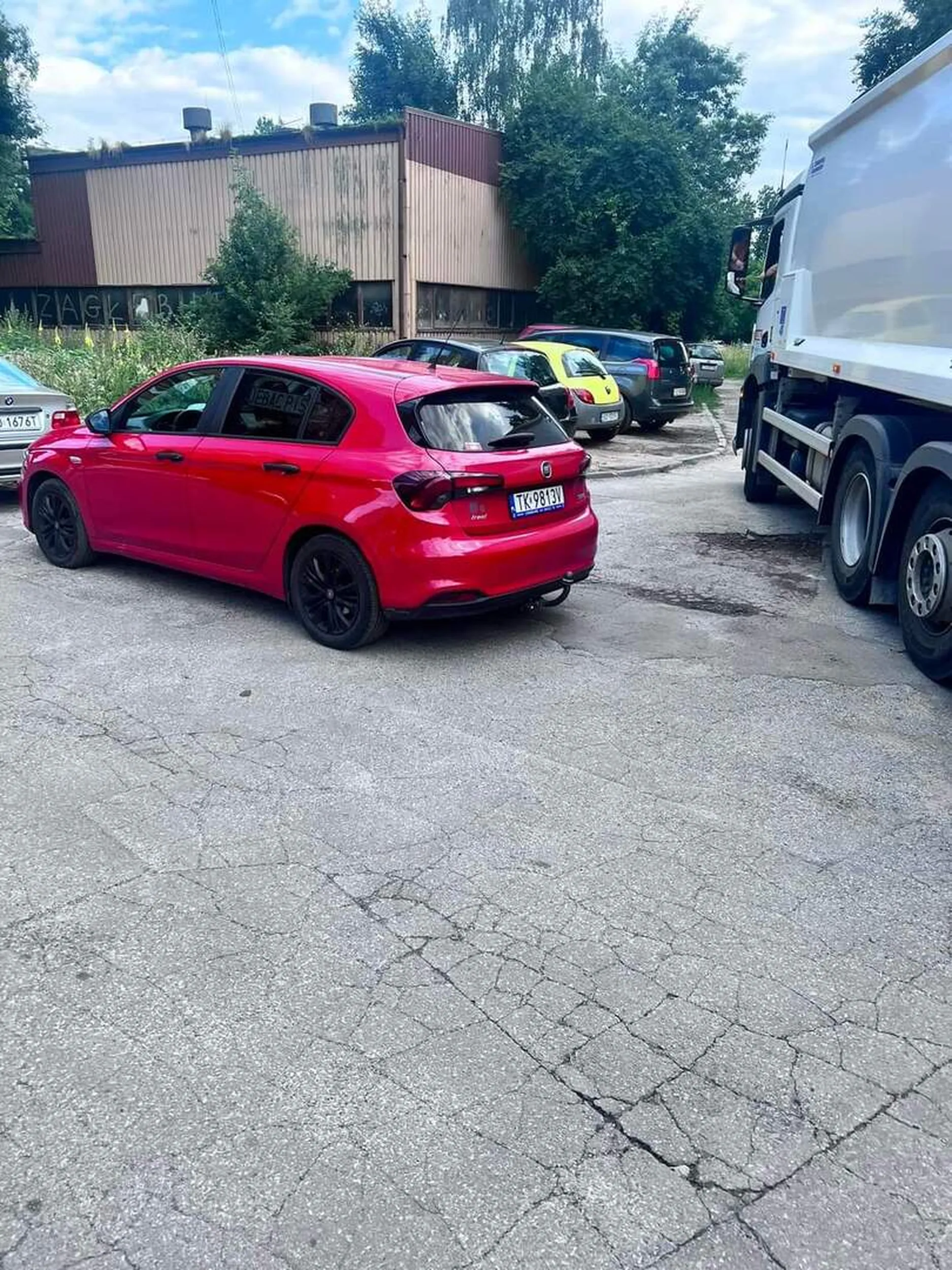 Mam w okienku tabliczkę J**** PIS to mogę i tak stać!