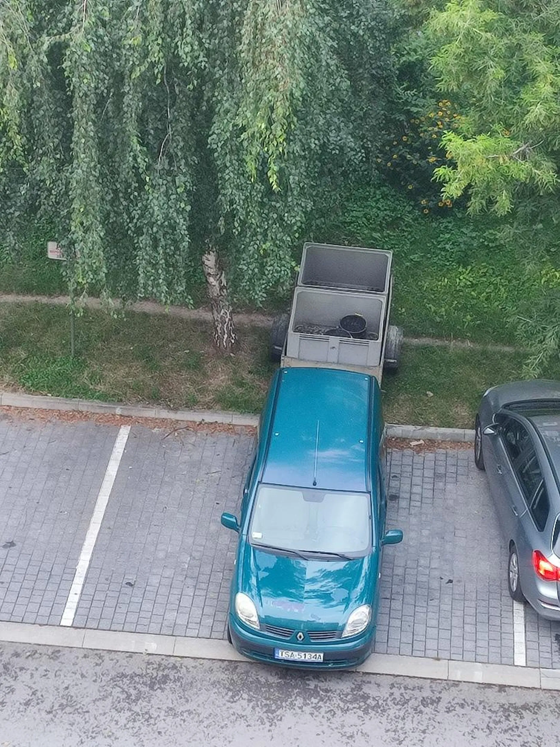 Kolejny mistrz parkowania