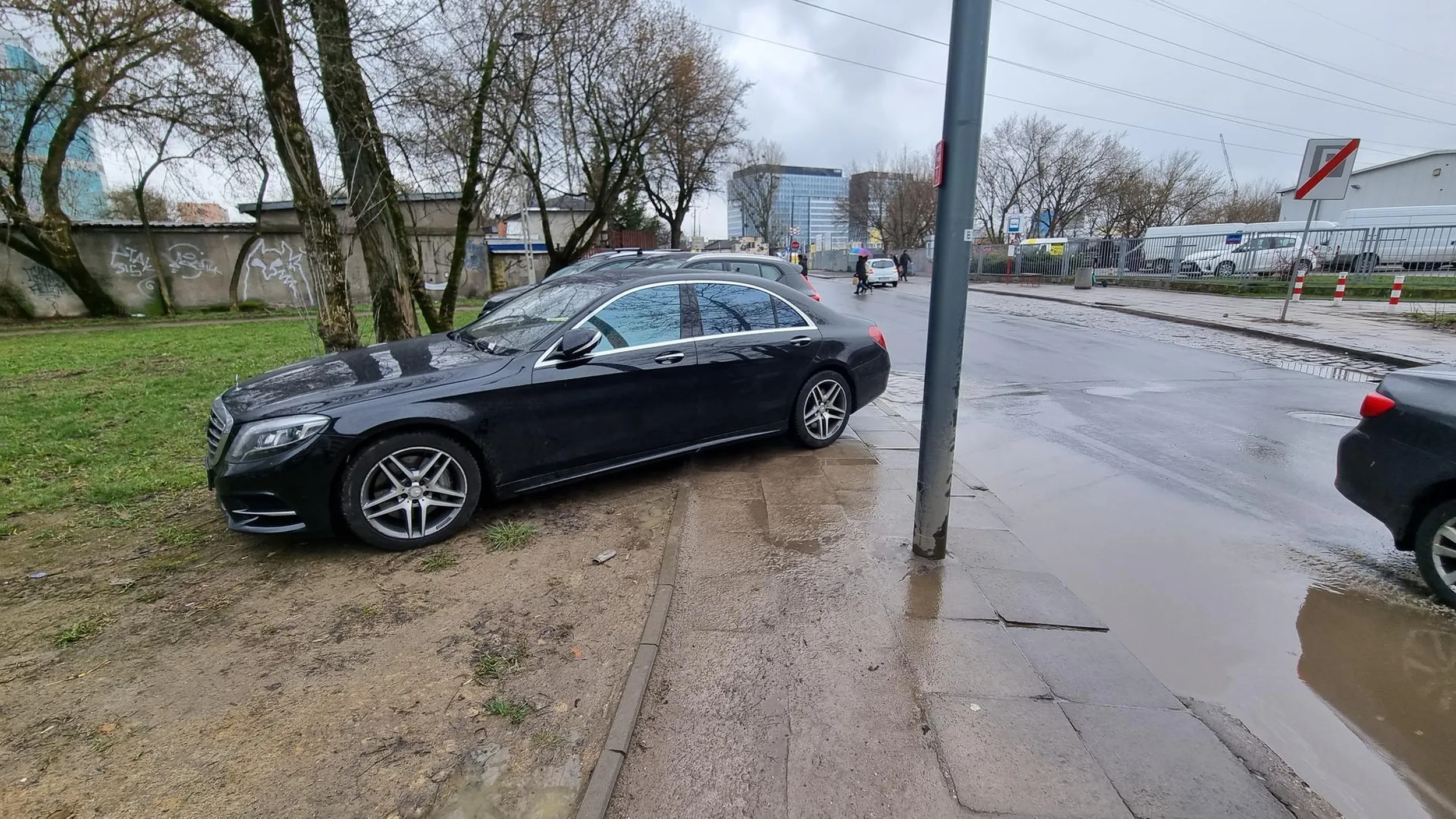 Zastawia chodnik i rozjeżdża trawnik. Jak tak można?