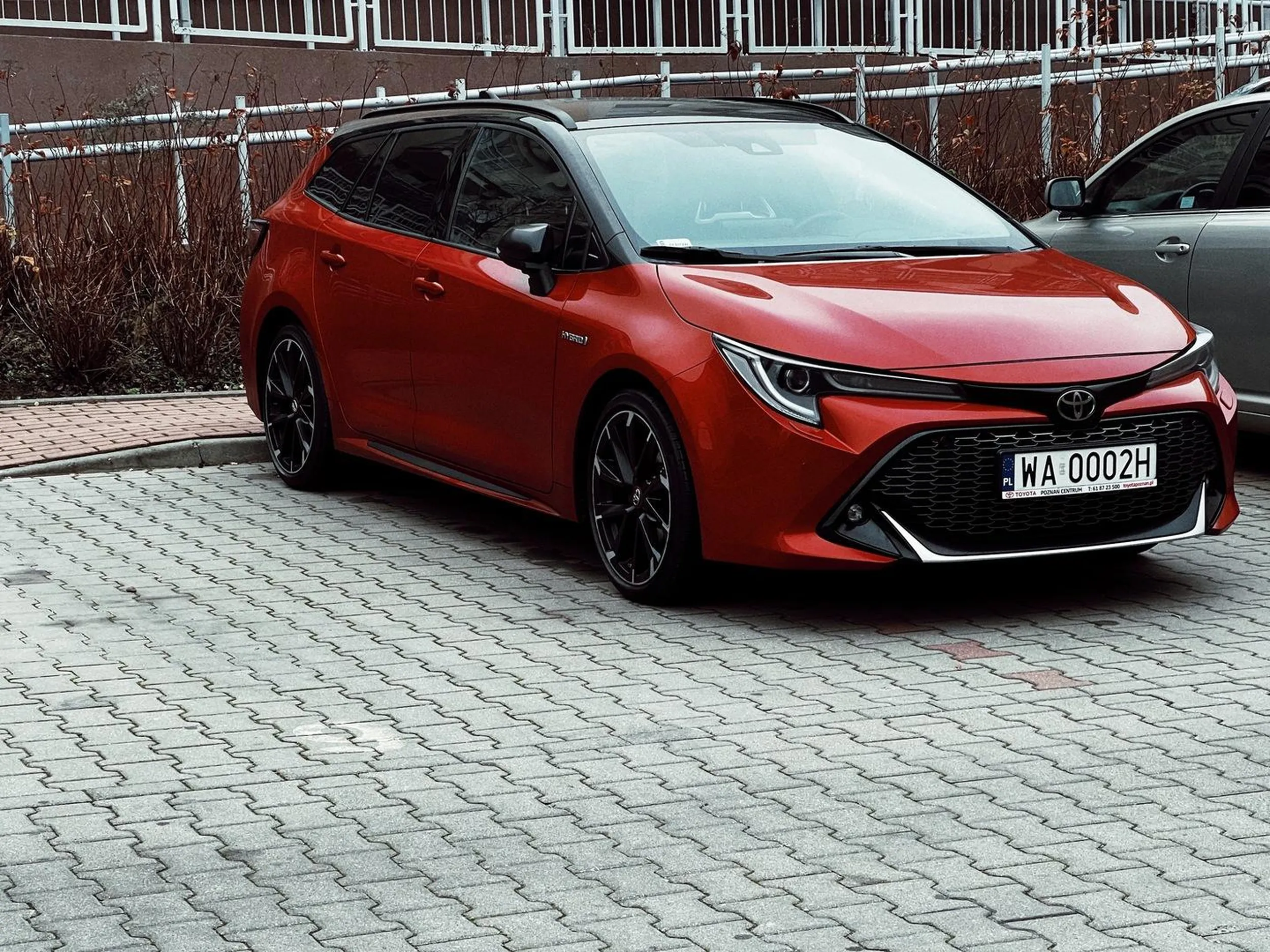 Pojazd testowy (DEMO) użyty do reklamy telewizyjnej Toyota Corolla GR sport Wagon