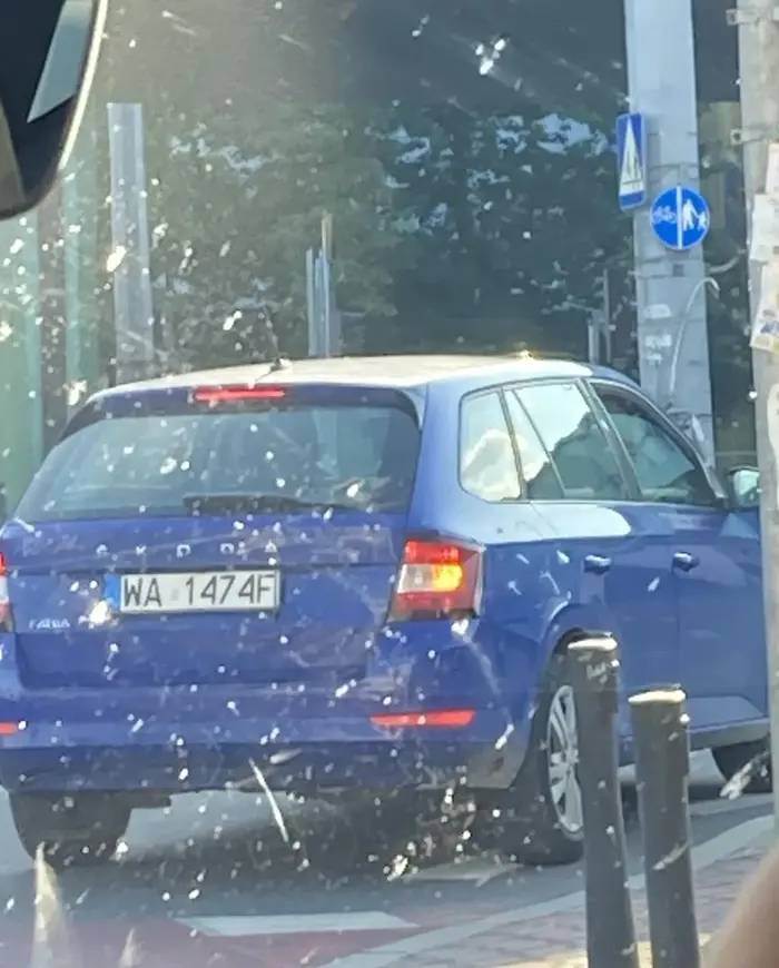 Zj3b ze skody wpier..ala się na czerwonym świetle przed innych i mało co nie pierdolnął baby jak Tomek hajto na pasach, walić takich lamusów na łeb