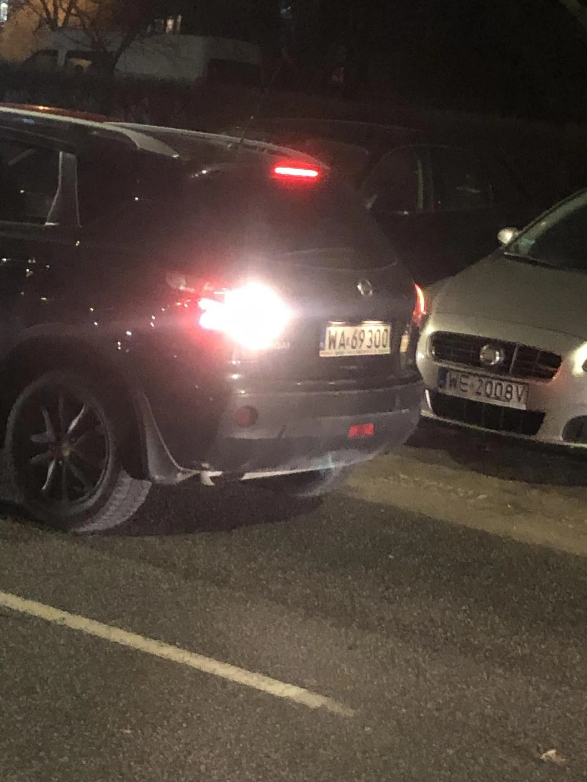 Braciszek pieszy stoi i zagradza miejsce parkingowe dopóki nie przyjedzie jego brat samochodem. Wieś przyjechała do Warszawy i tak jest niestety potem