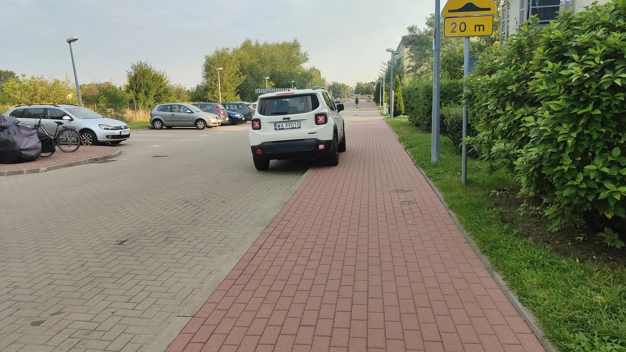 Notorycznie parkowanie w niezdwilonym miejscu