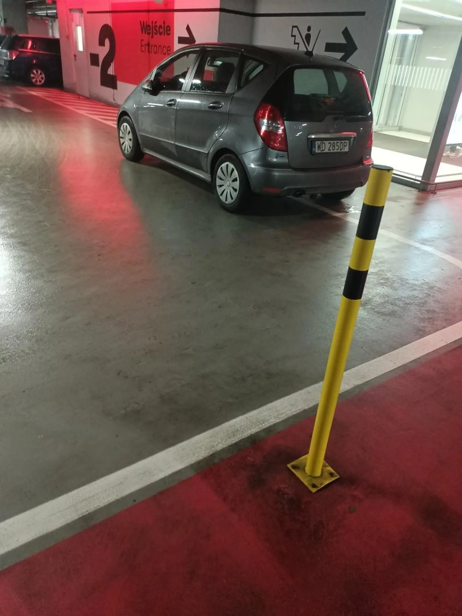 Dos sklepu nie dało rady wjechać?