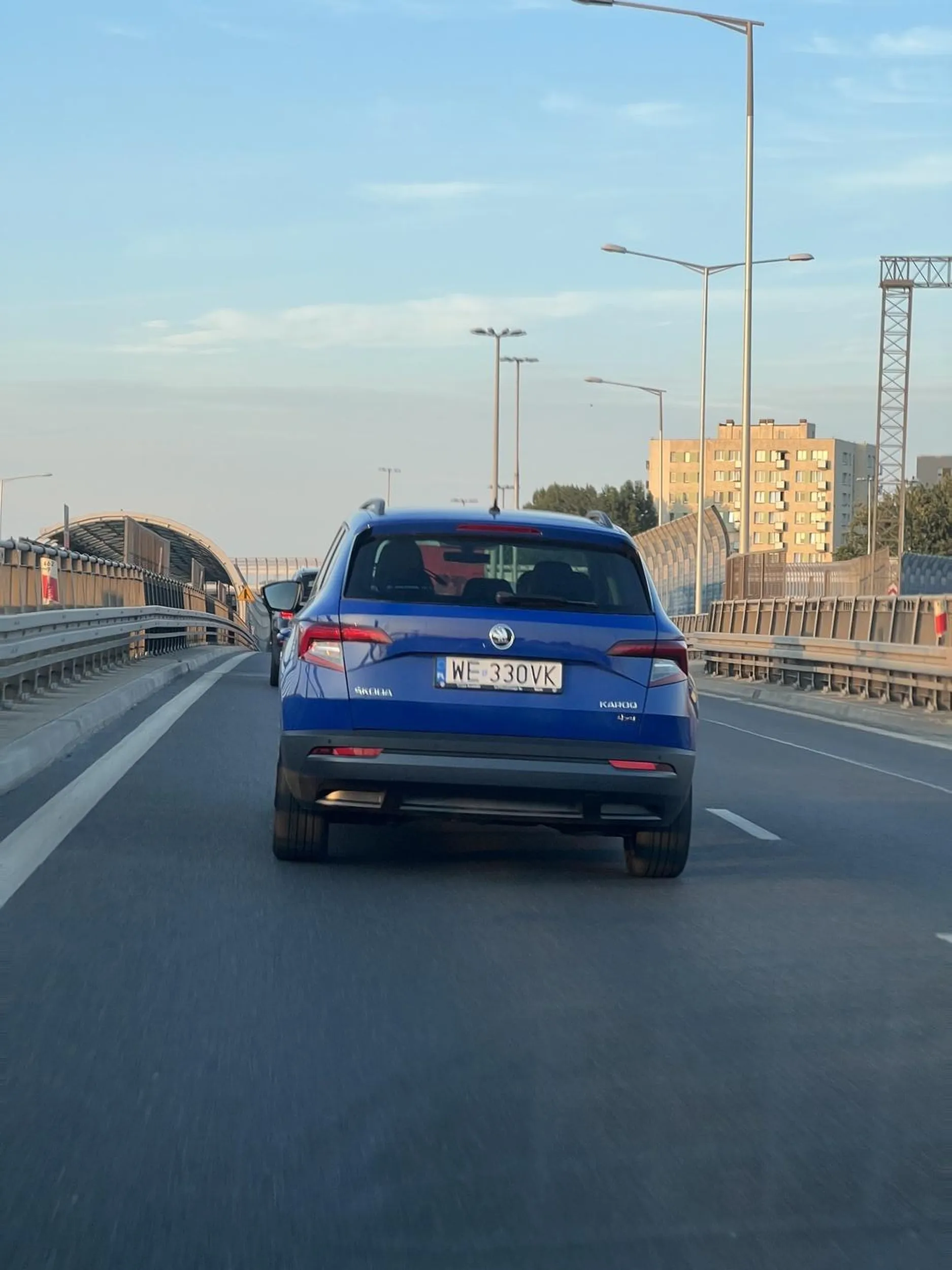 Zajechał drogę, po zwróceniu uwagi oczywiście pokazał środkowy palec