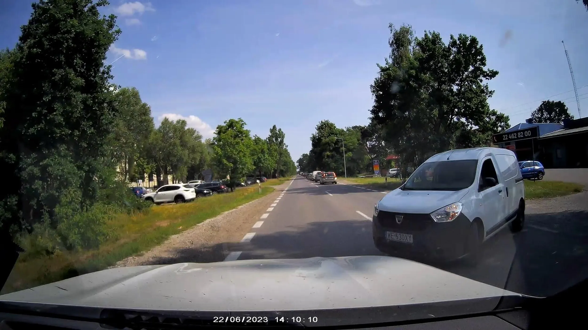 GŁĄB DACIA O MAŁY WOS OD WYPADKU. WYJAZD NA PEWNIAKA.