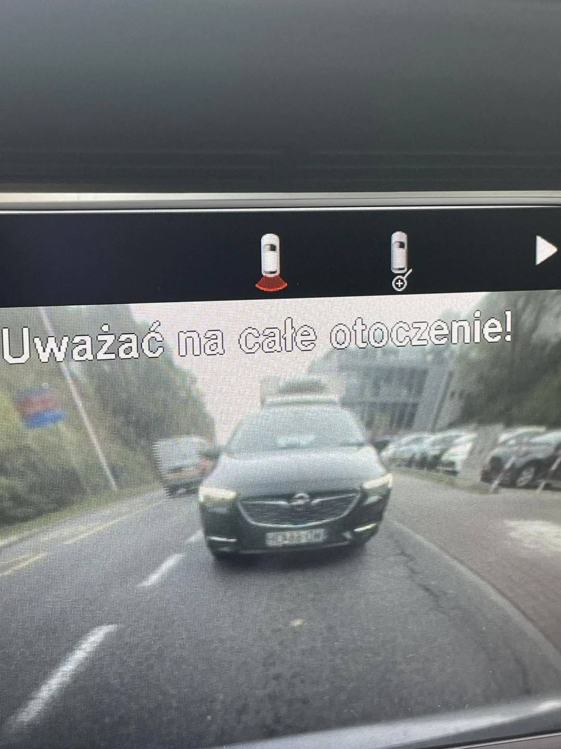 Maniery jegomościa niestety obraźliwie wskazują na brak szacunku dla czekających uczciwie w korku. Najlepiej ze środkowego pasa skręcać w prawo po wszystkich ciągłych i przejściu dla pieszych. Niestety wyraz twarzy wskazuje na absolutny brak refleksji popełnionego wykroczenia.