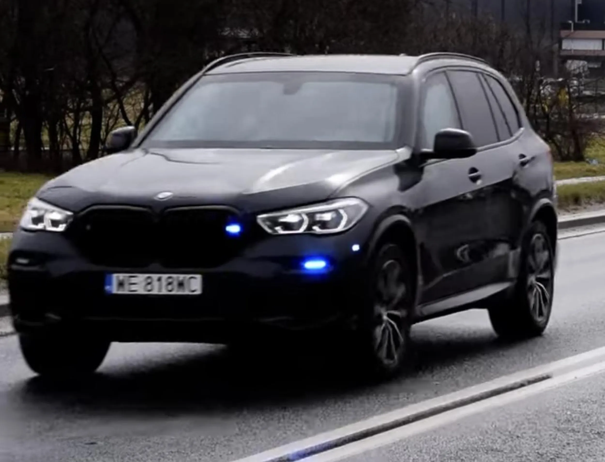 BMW X5 40i - radiowóz SOP