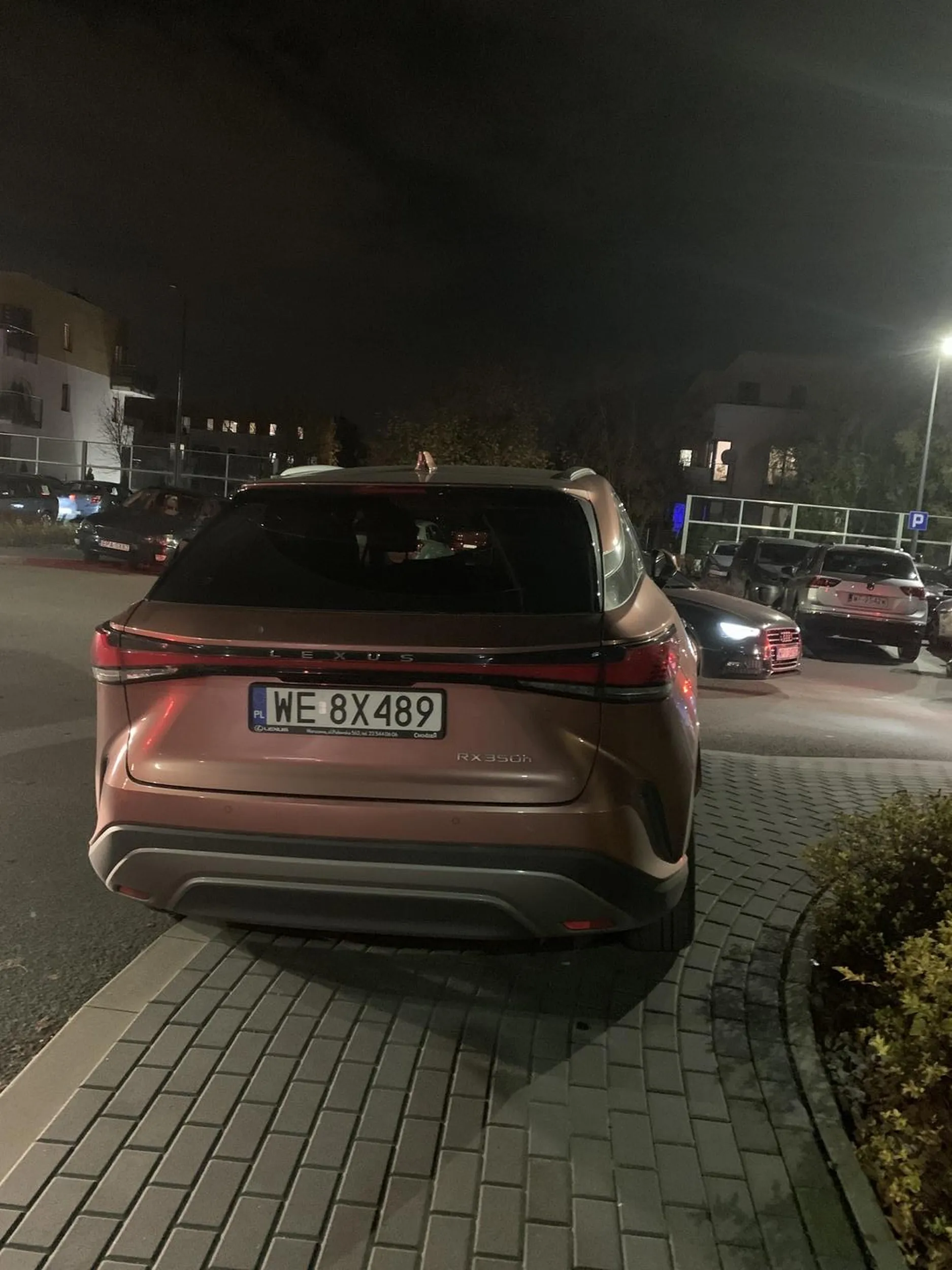 Parkuje na cały chodnik