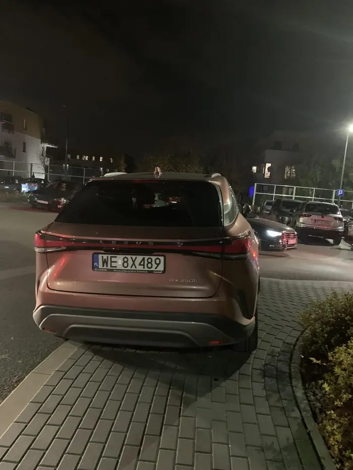 Parkuje na cały chodnik