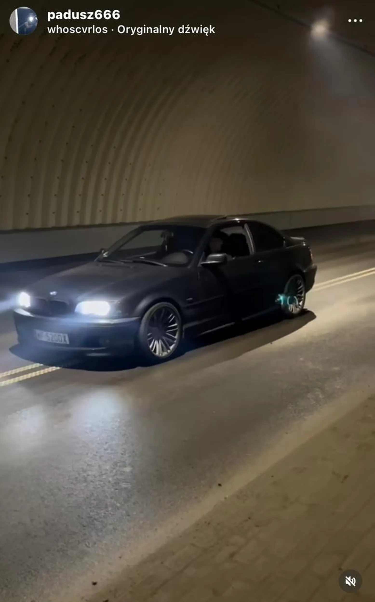 Fajnie palisz gumę, służby zostały powiadomione