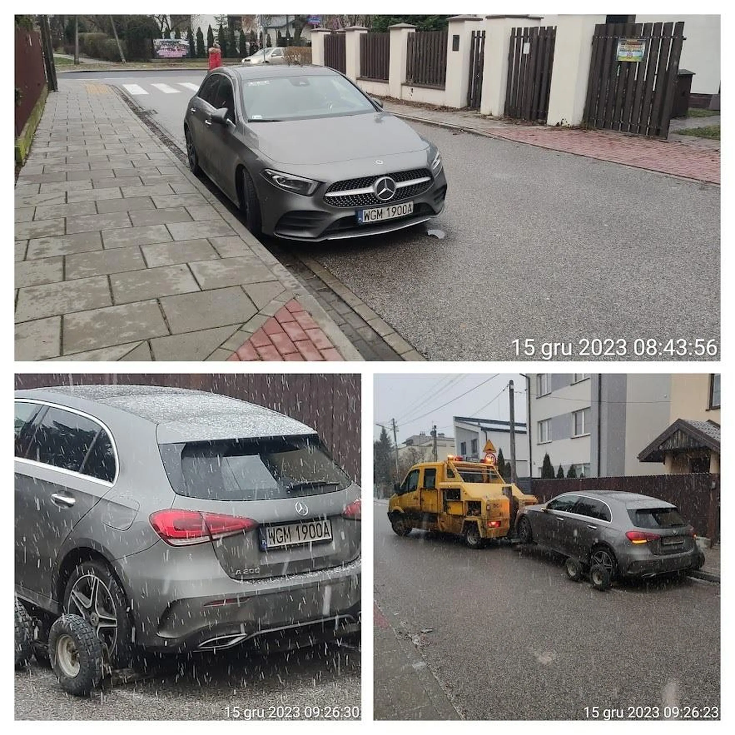 Pewnie w Grodzisku Mazowieckim można zaparkować przed bramą i uniemożliwić wyjazd. W Warszawie jednak to się nie udaje. Tabliczka na bramie z prośba o nieparkowanie nie jest co prawda znakiem drogowym, ale jest apelem/prośbą do kierowcy myślącego i kulturalnego. A skoro brakuje kultury i myślenia a jest ignorancja to najlepszym lekarstwem są opłaty za holowanie i mandat ze Straży Miejskiej.