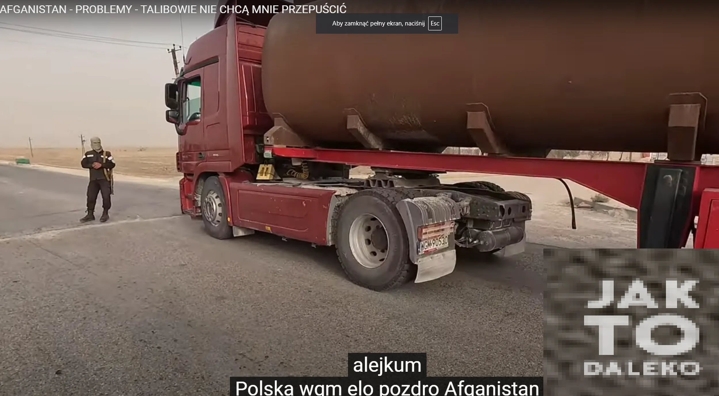 Mam pytanie pokazana ciężarówka na kanale tego podróżnika yt"JAK TO DALEKO"   była prowadzona przez polaka? Czy może została sprzedana lub skradziona ?