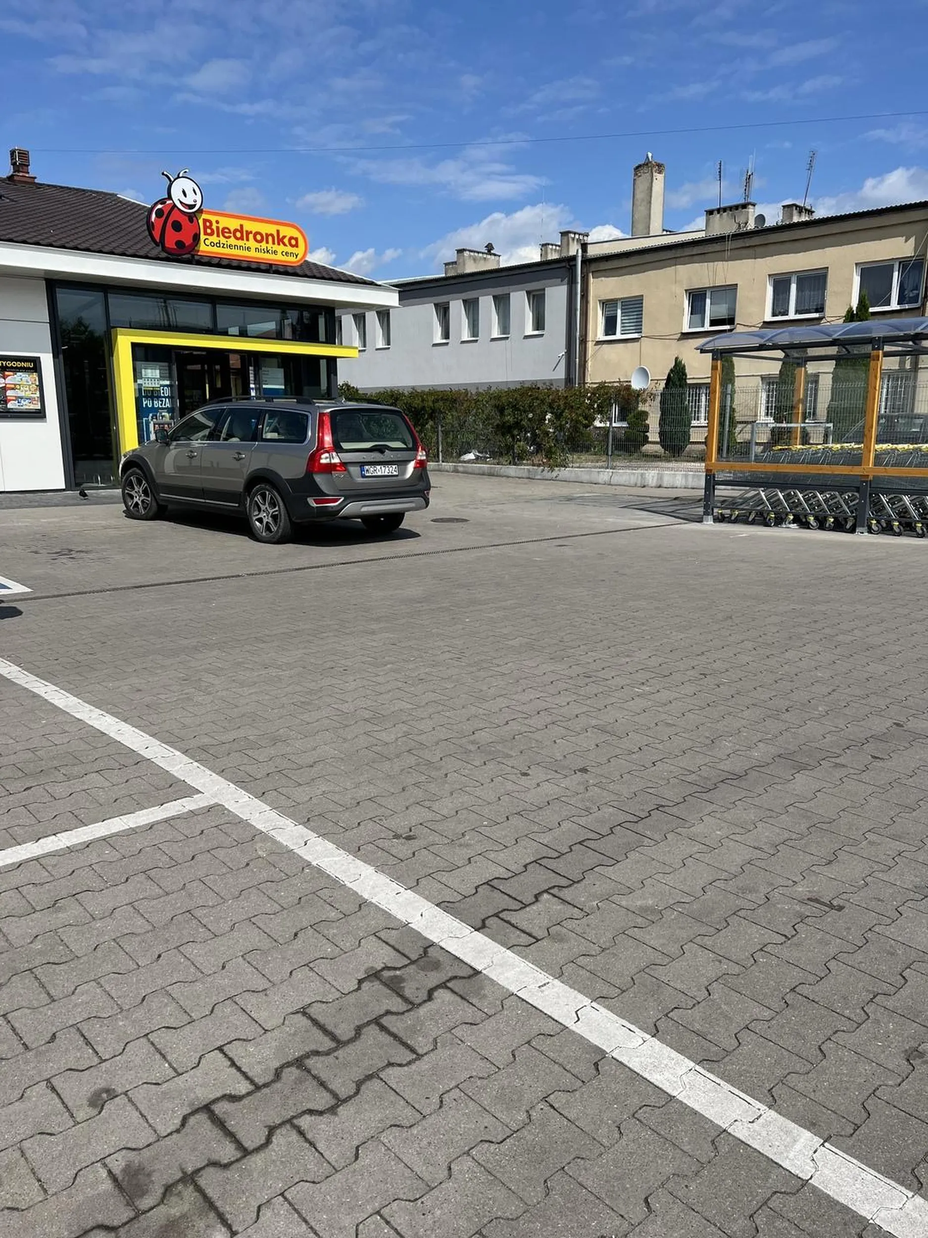 Święta krowa, jak by się dało to by w sklepie zaparkował/a