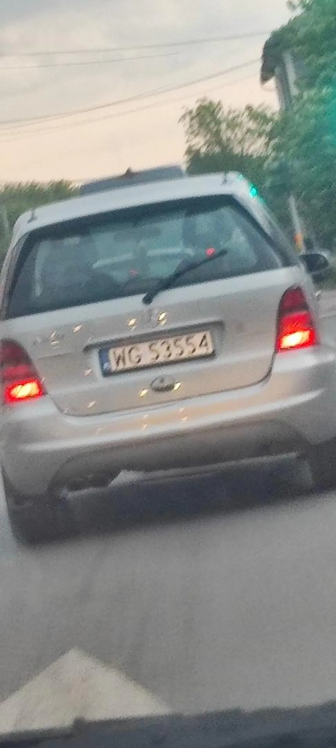 Pani wymusza pierszeństwo (nie pierwszy raz)